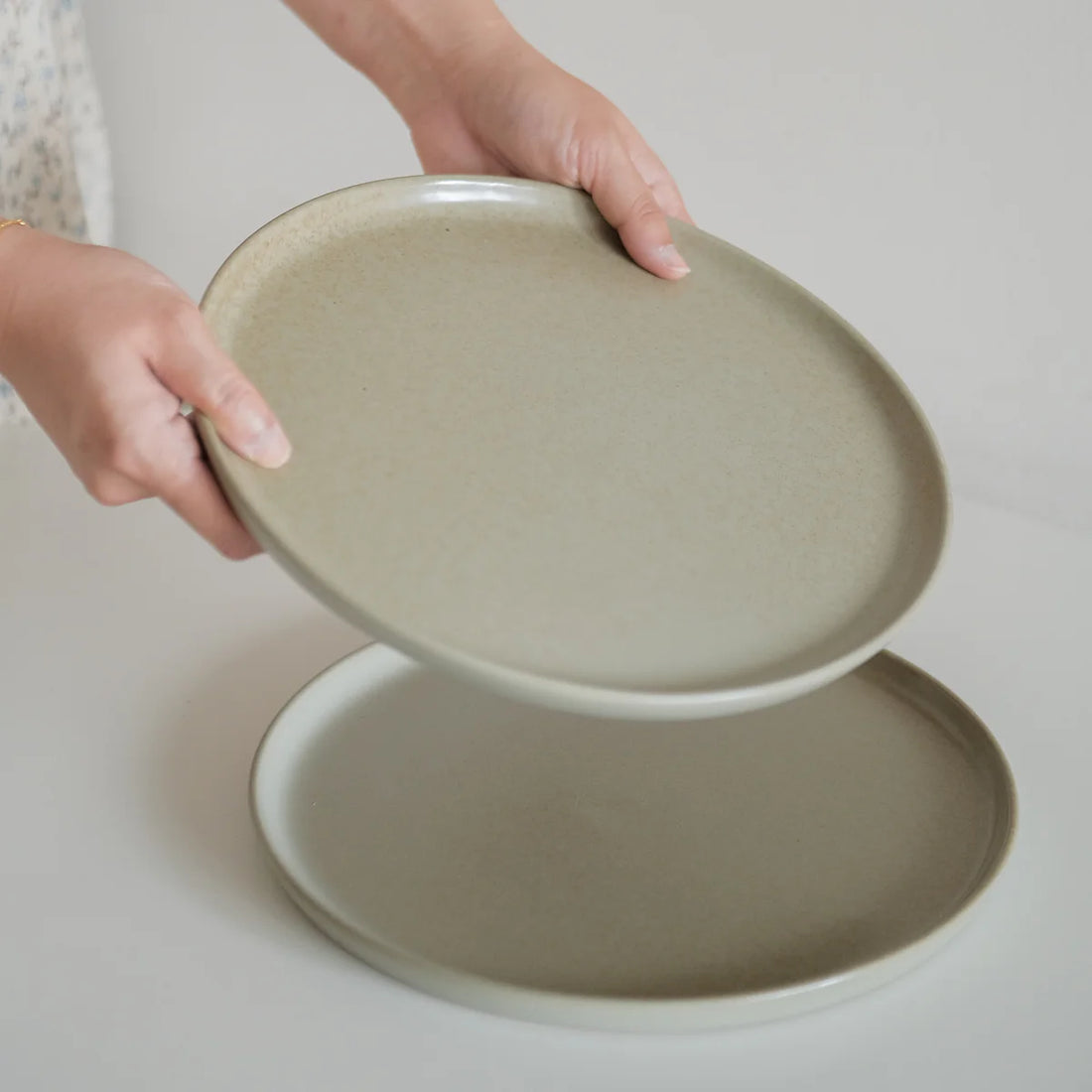 Matte Fernwood Dinner Plate