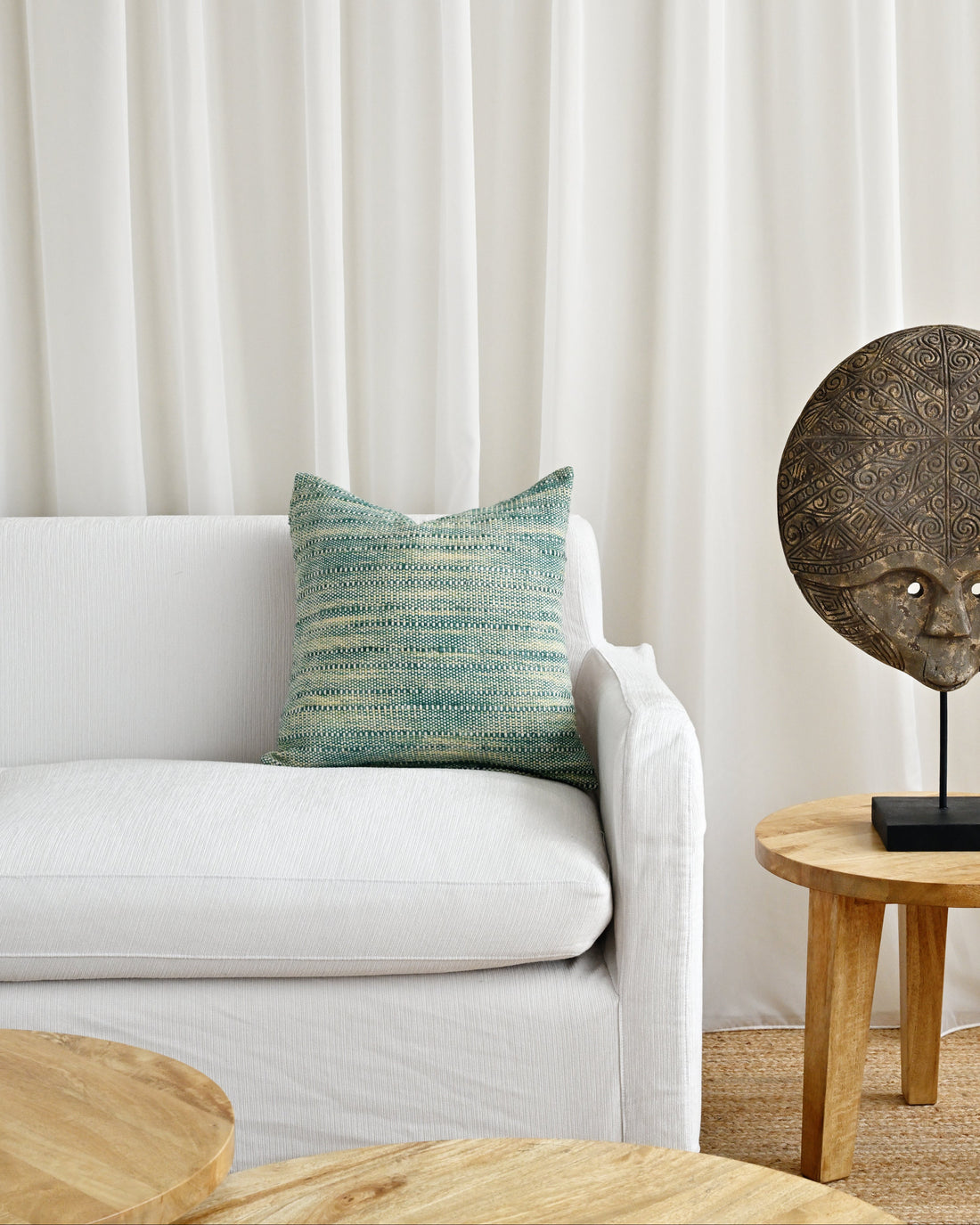Mirai Green Cushion Cover - 45cm x 45cm