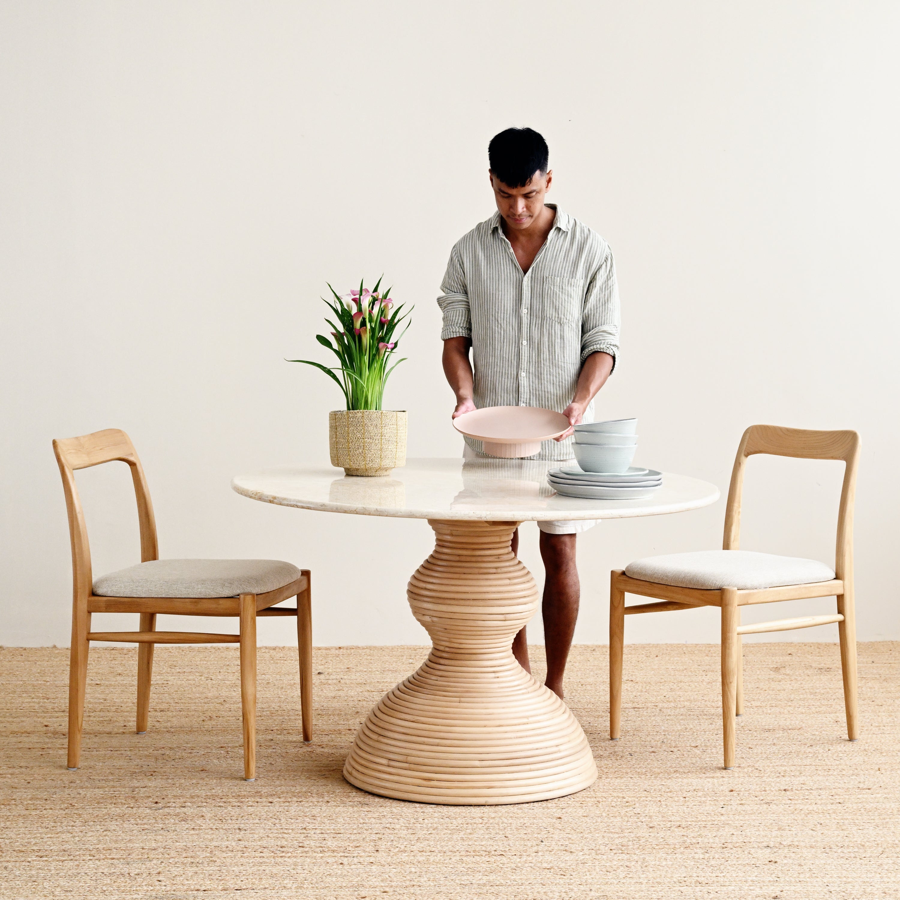 Mona Sungkai Dining Chair 14
