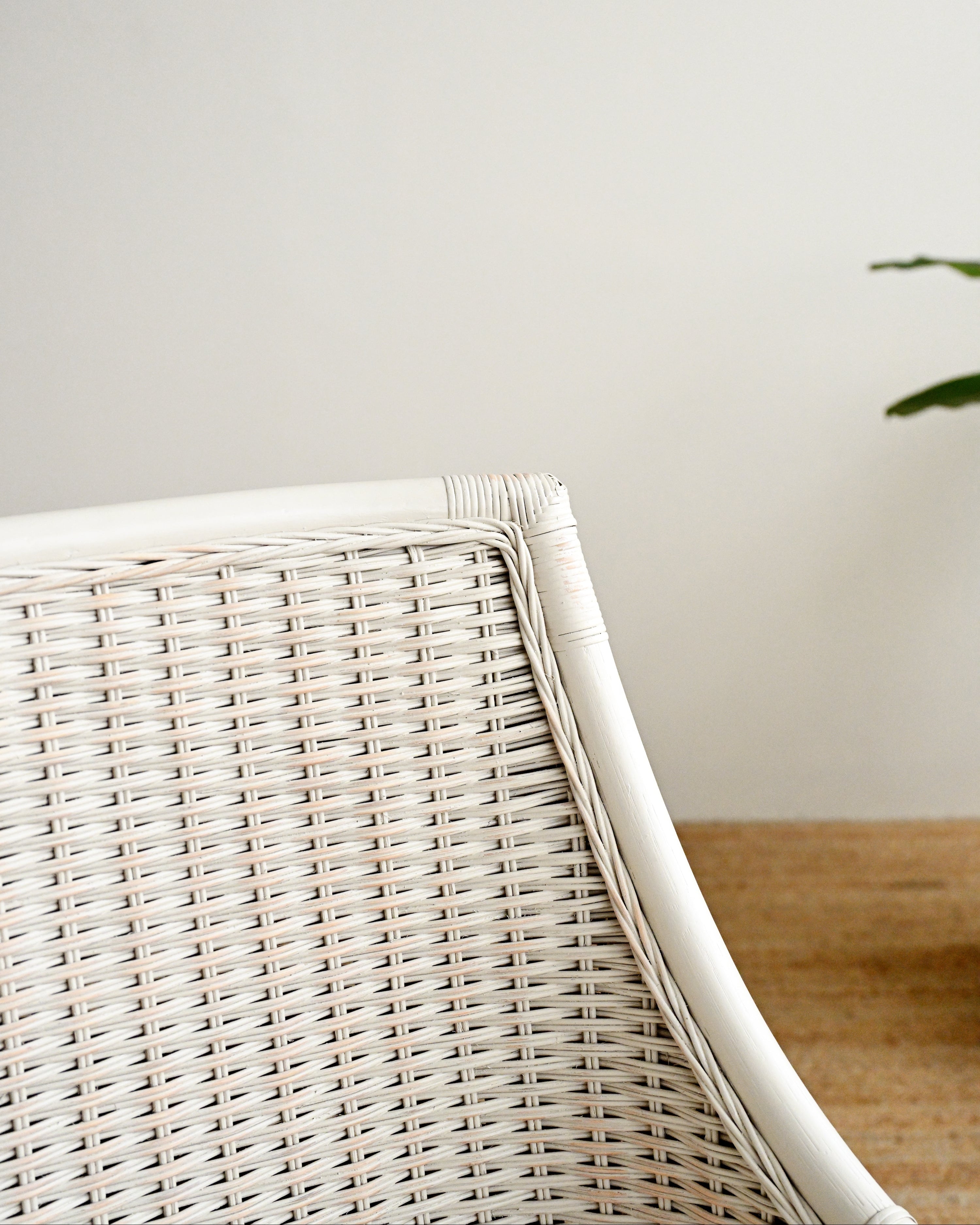 Nikaya Rattan Dining Chair - Ivory