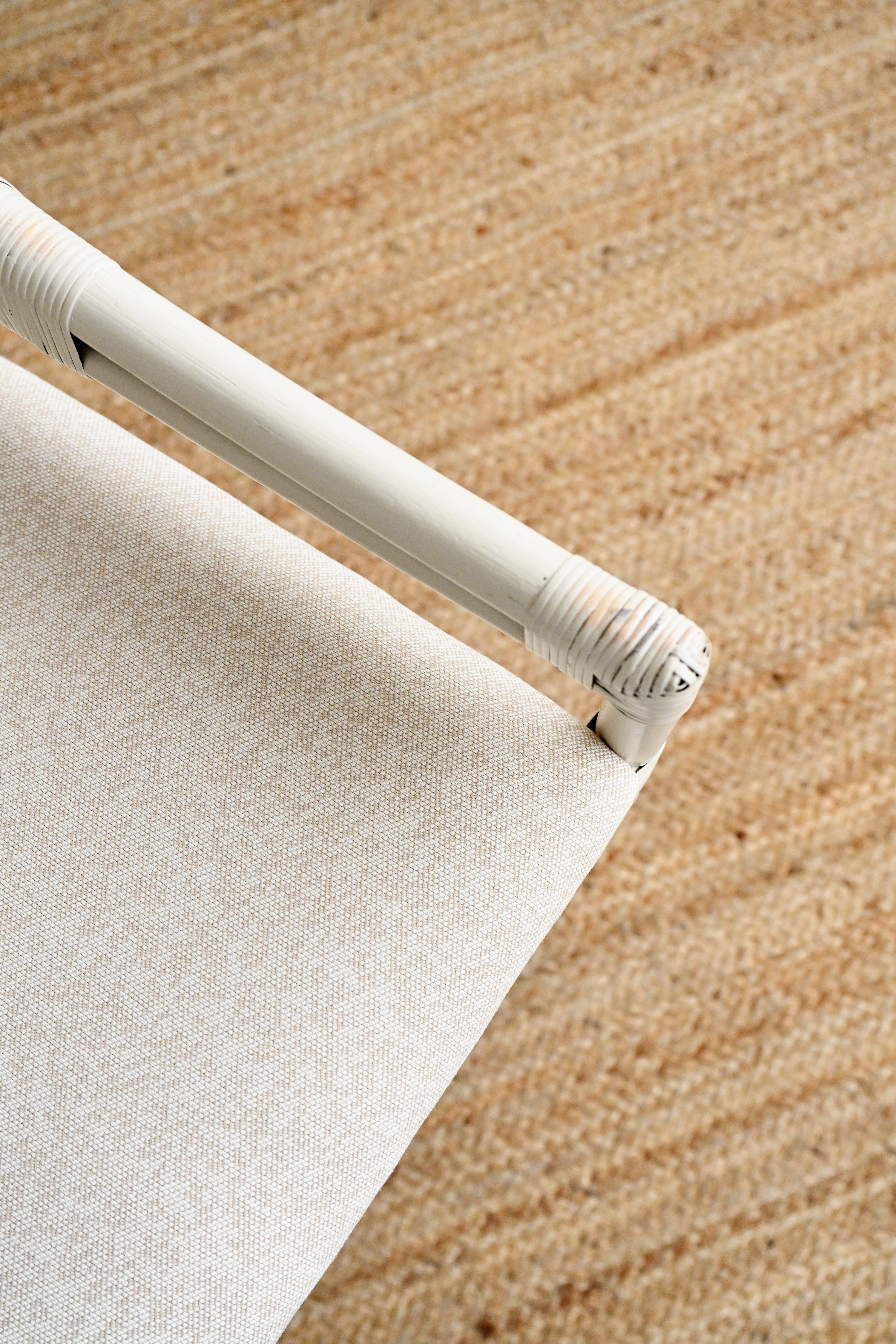 Nikaya Rattan Dining Chair - Ivory