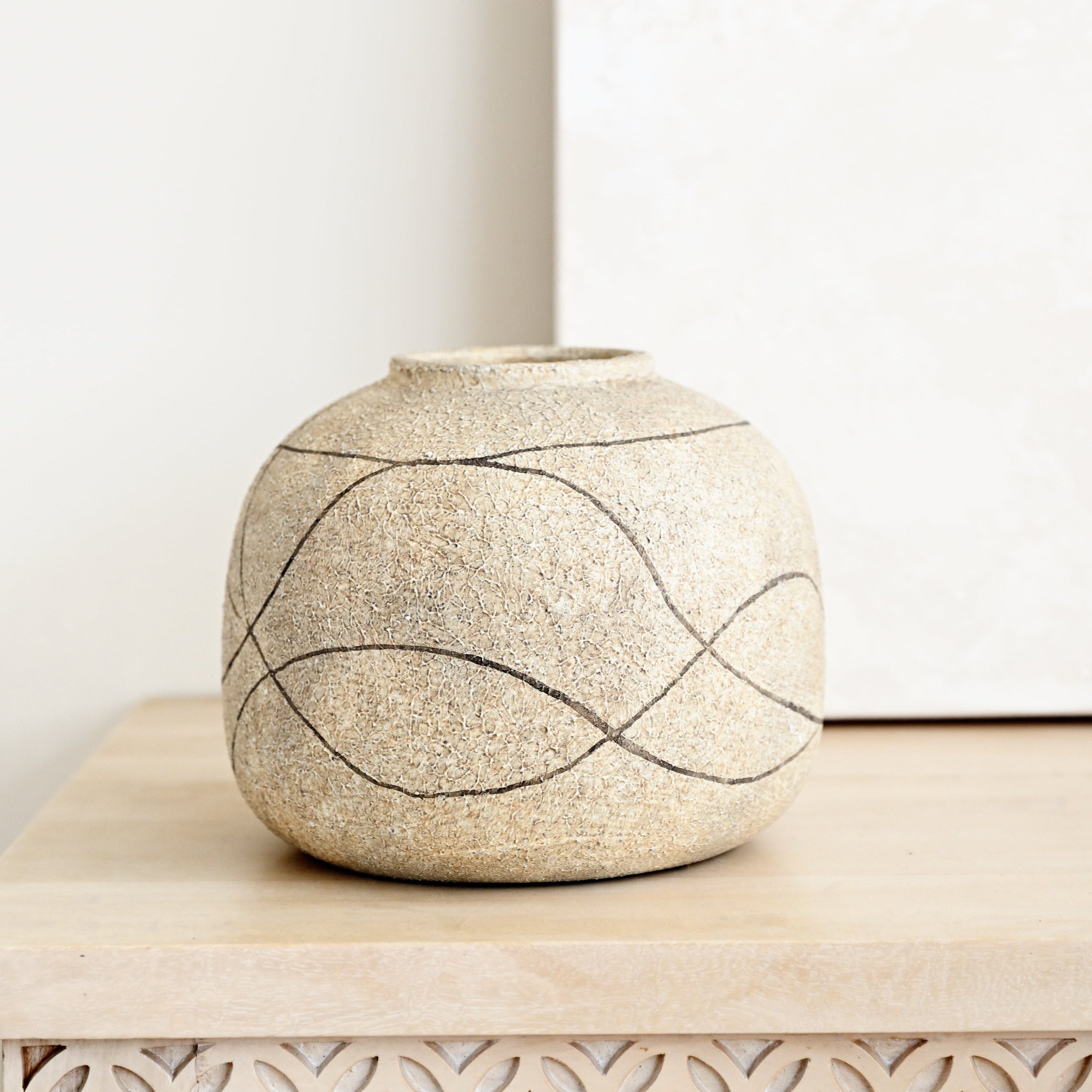 Niza Deco Vase - Natural 1