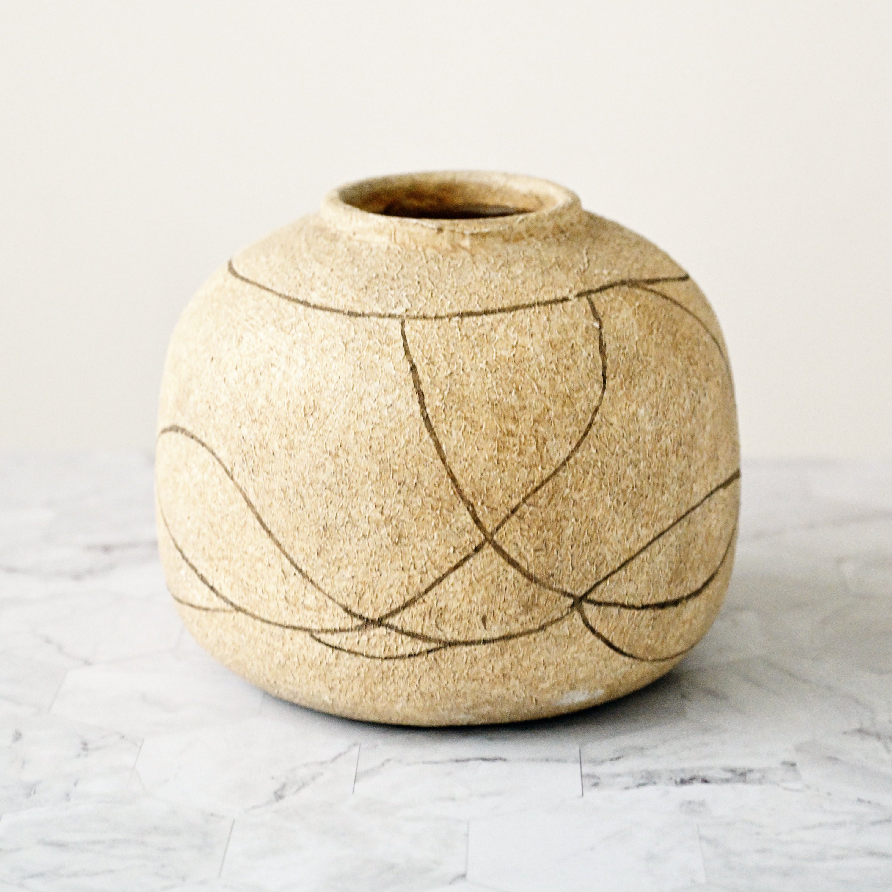 Niza Deco Vase - Natural 3