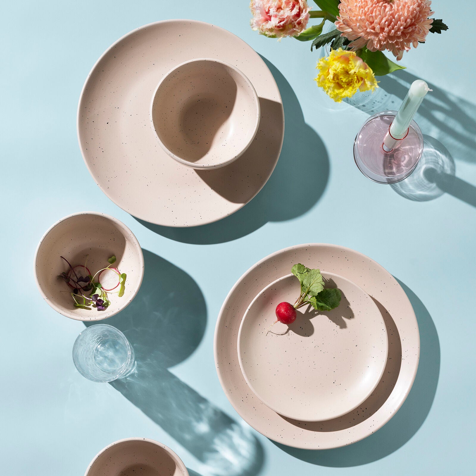 Porto Sands Blush Dinner Set (12pcs)