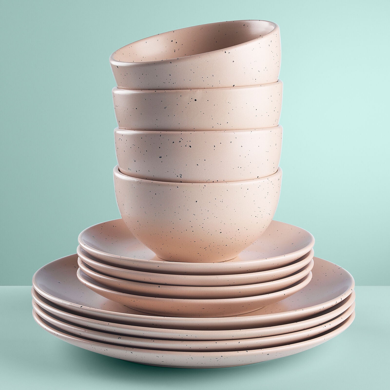 Porto Sands Blush Dinner Set (12pcs)