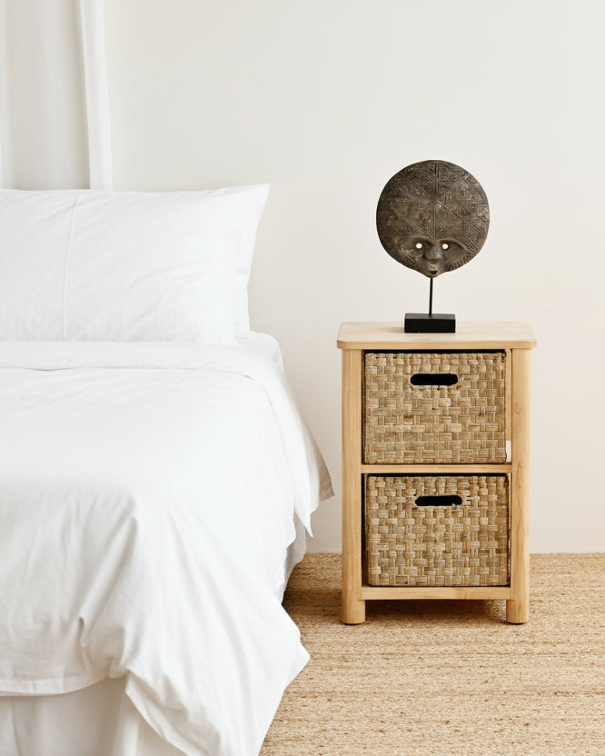 Palerma Side Cabinet with 2 Basket 3