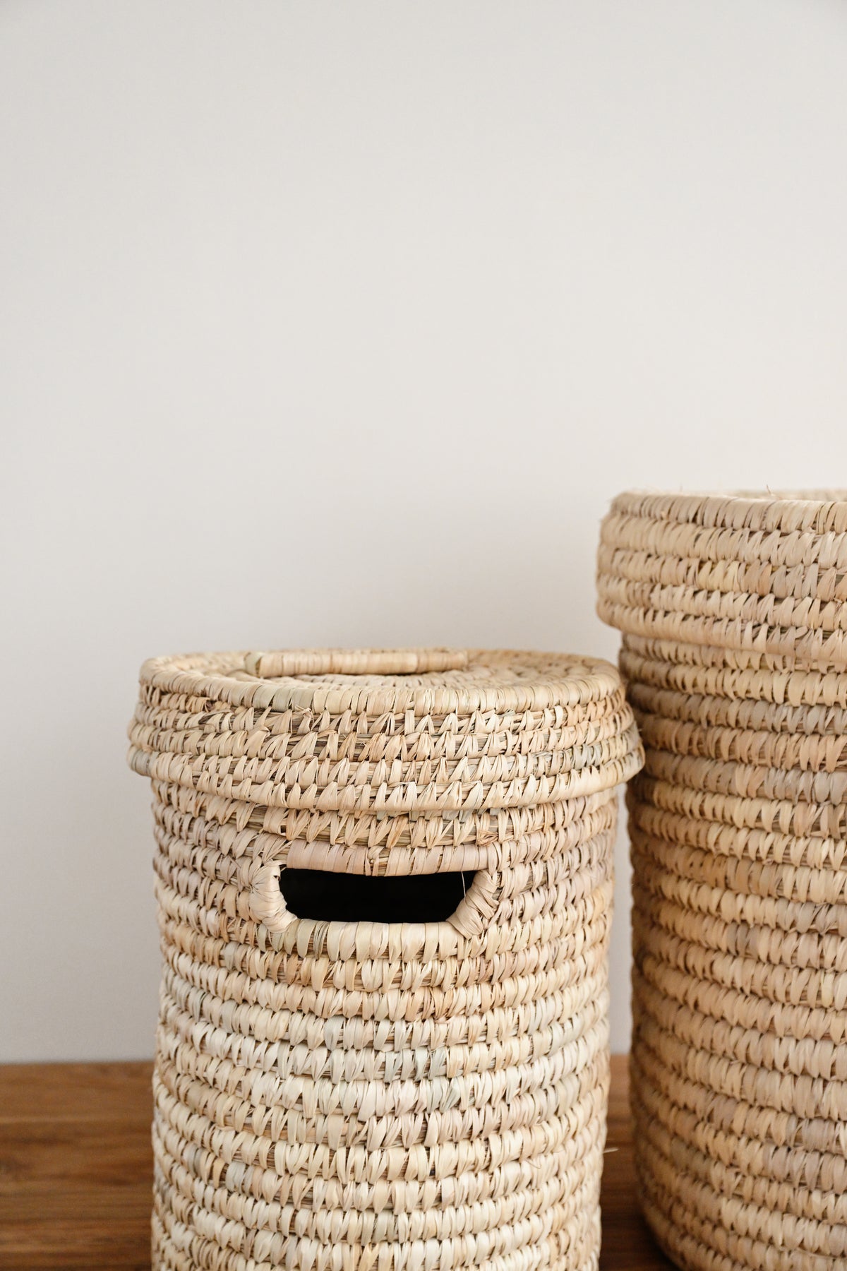 Palm Cove Laundry Basket with Lid