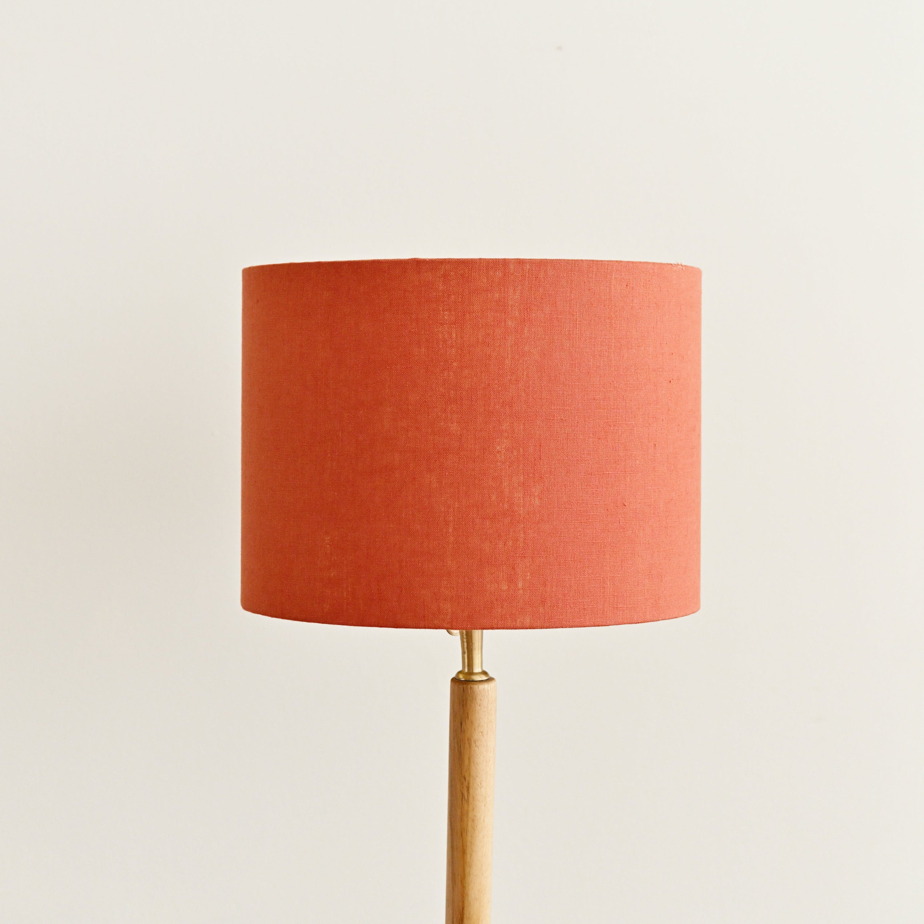 Paprika Linen Lampshade