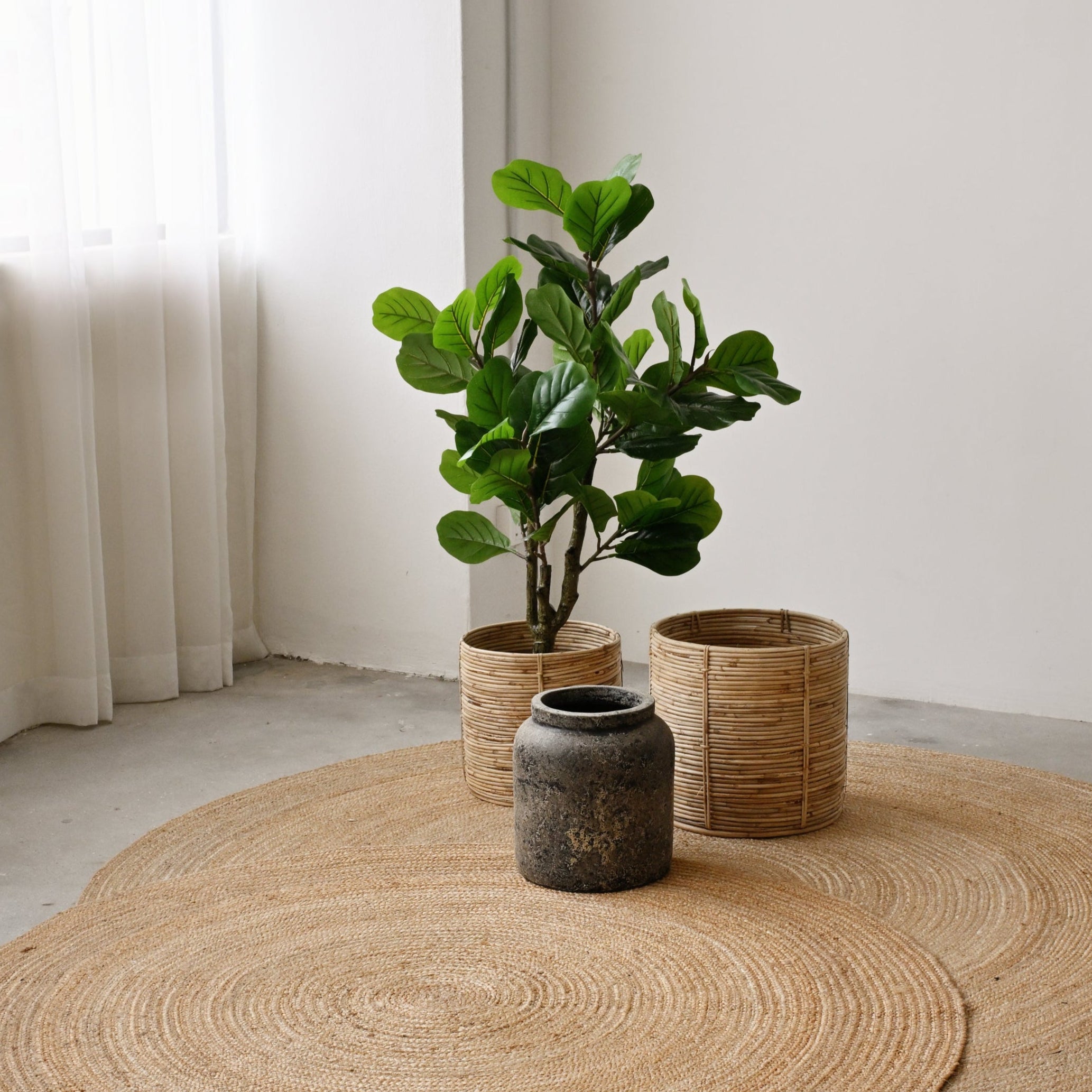 Round Jute Rug