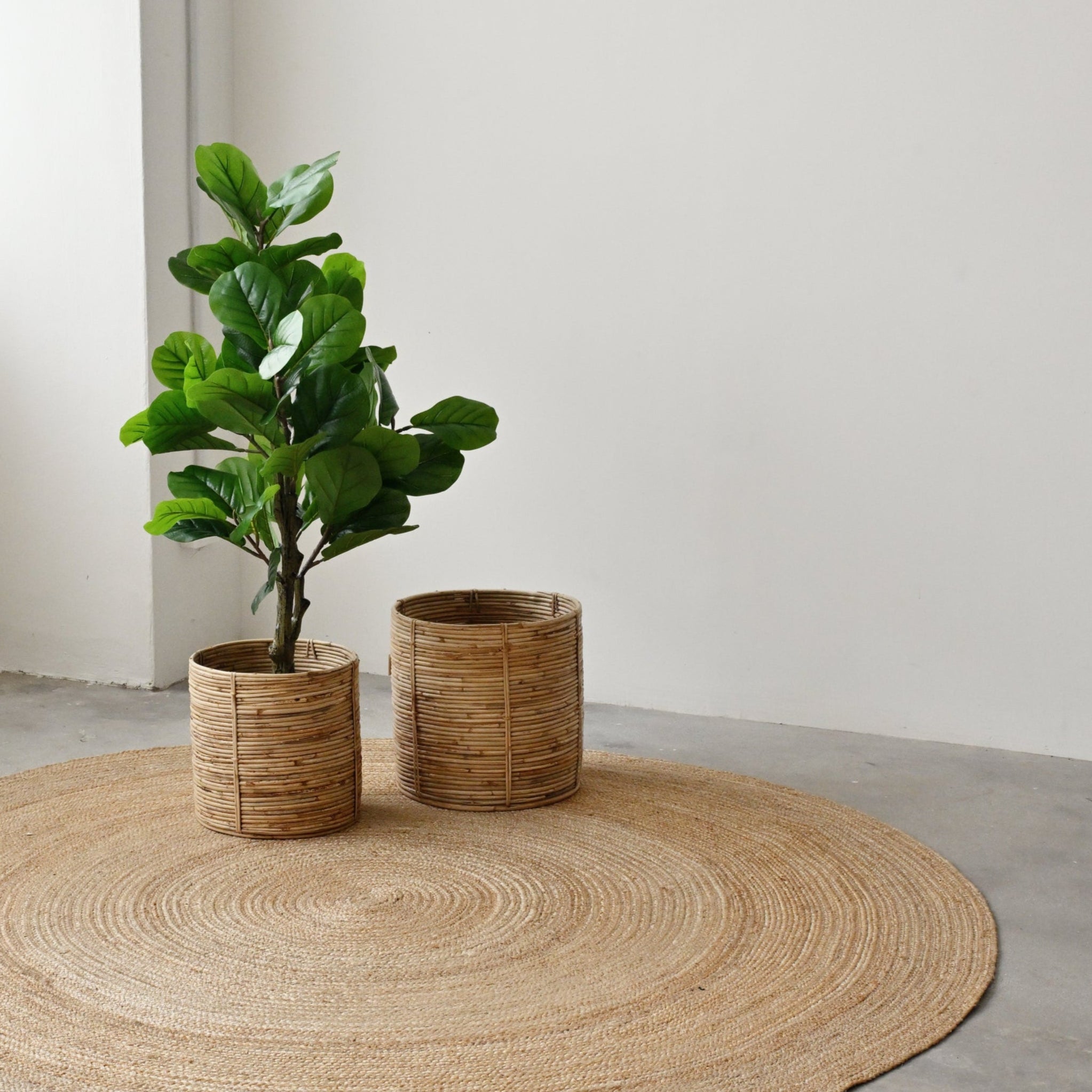 Round Jute Rug 1