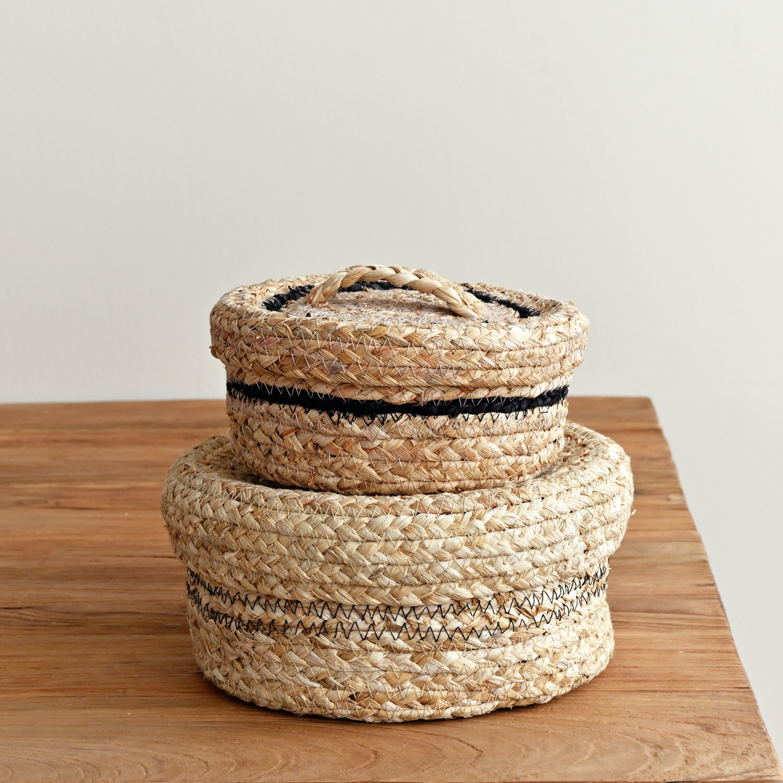 Round Tiffin Basket - Set of 2 7