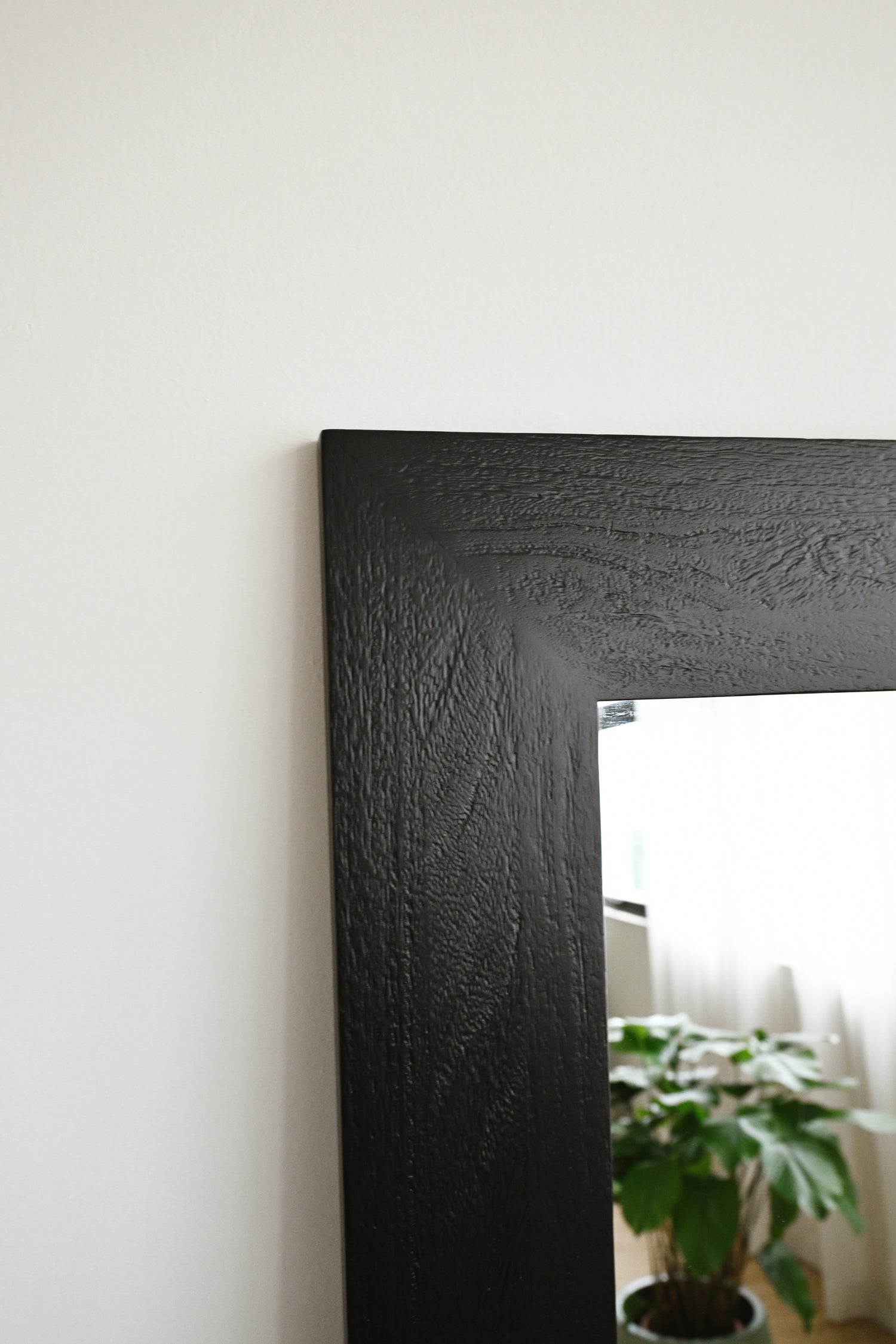 Santorini Mirror 180cm - Rustic Black 5
