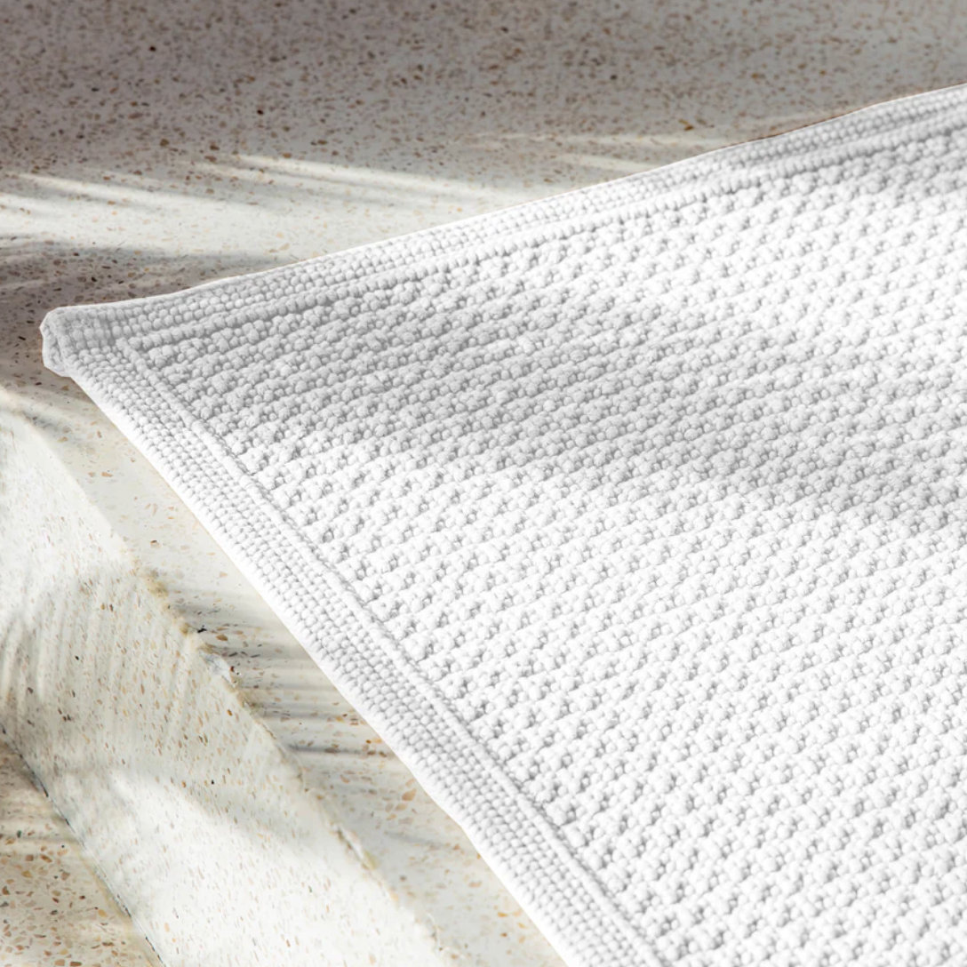 Heveya Vegan Cotton Bath Mat