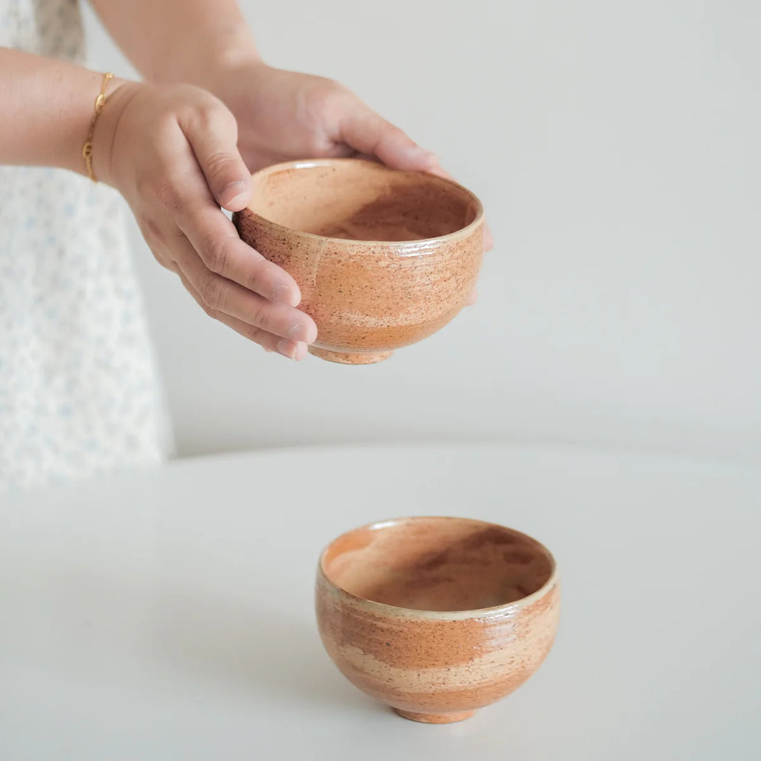 Sedona Orange Japanese Rice Bowl