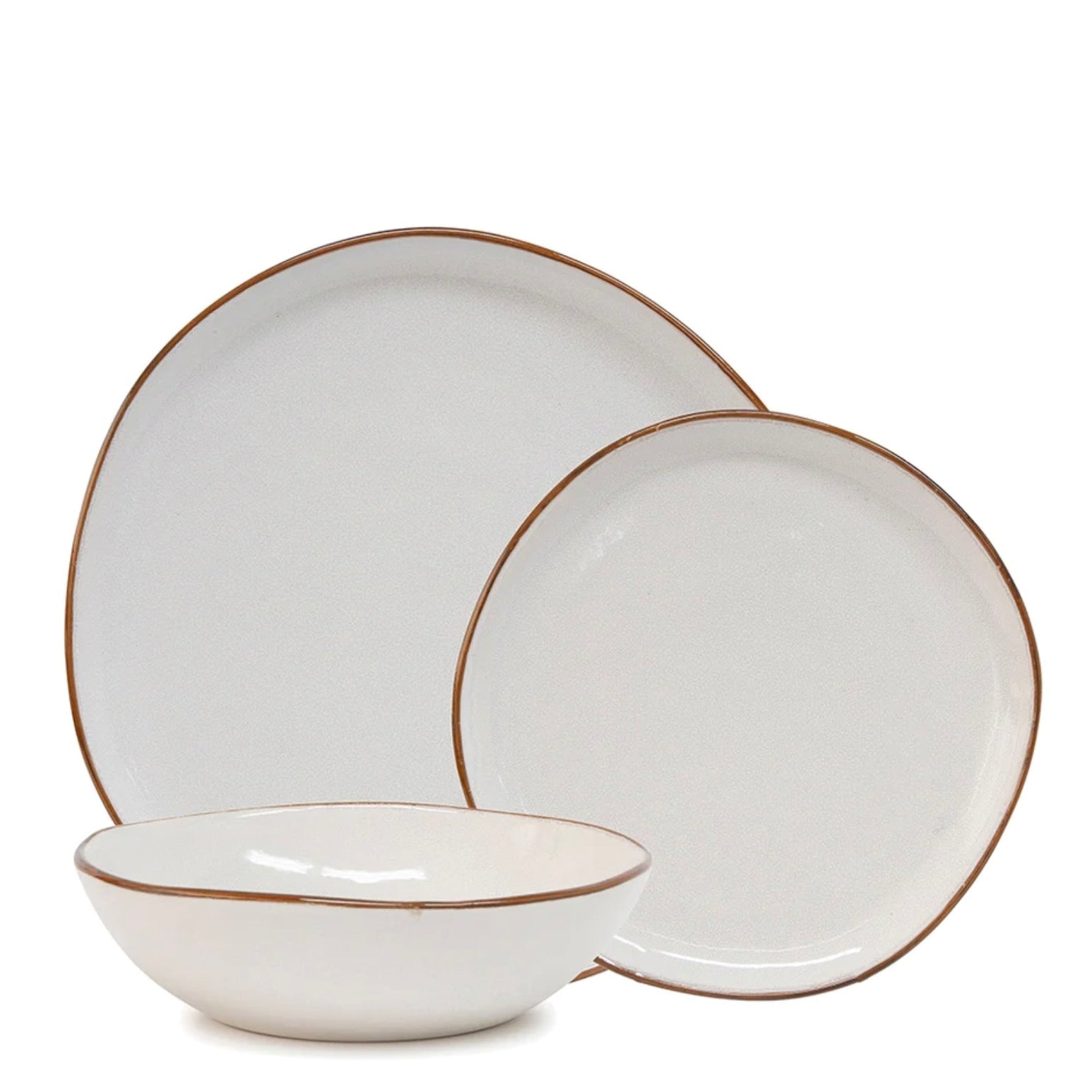 Series Dinner Set Vanilla (12 pcs)