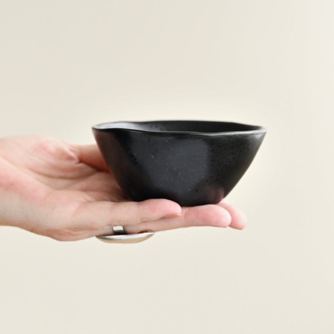 Speckle Dip Bowl 11cm - Ebony