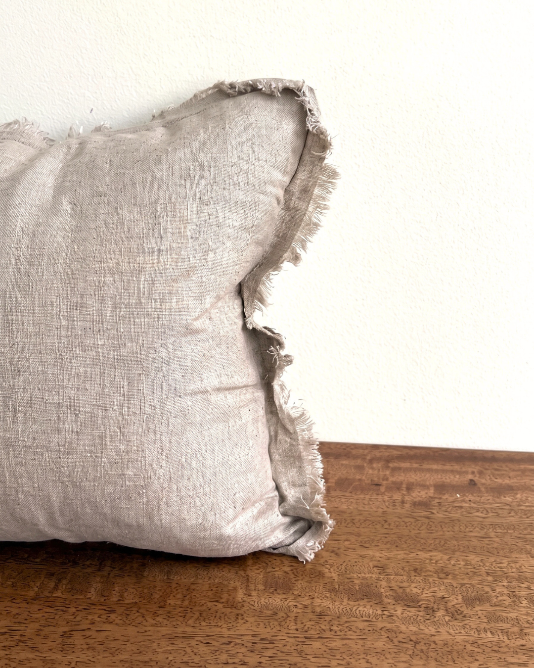 Stone Freya Linen Cushion Cover - 60 x 35 cm