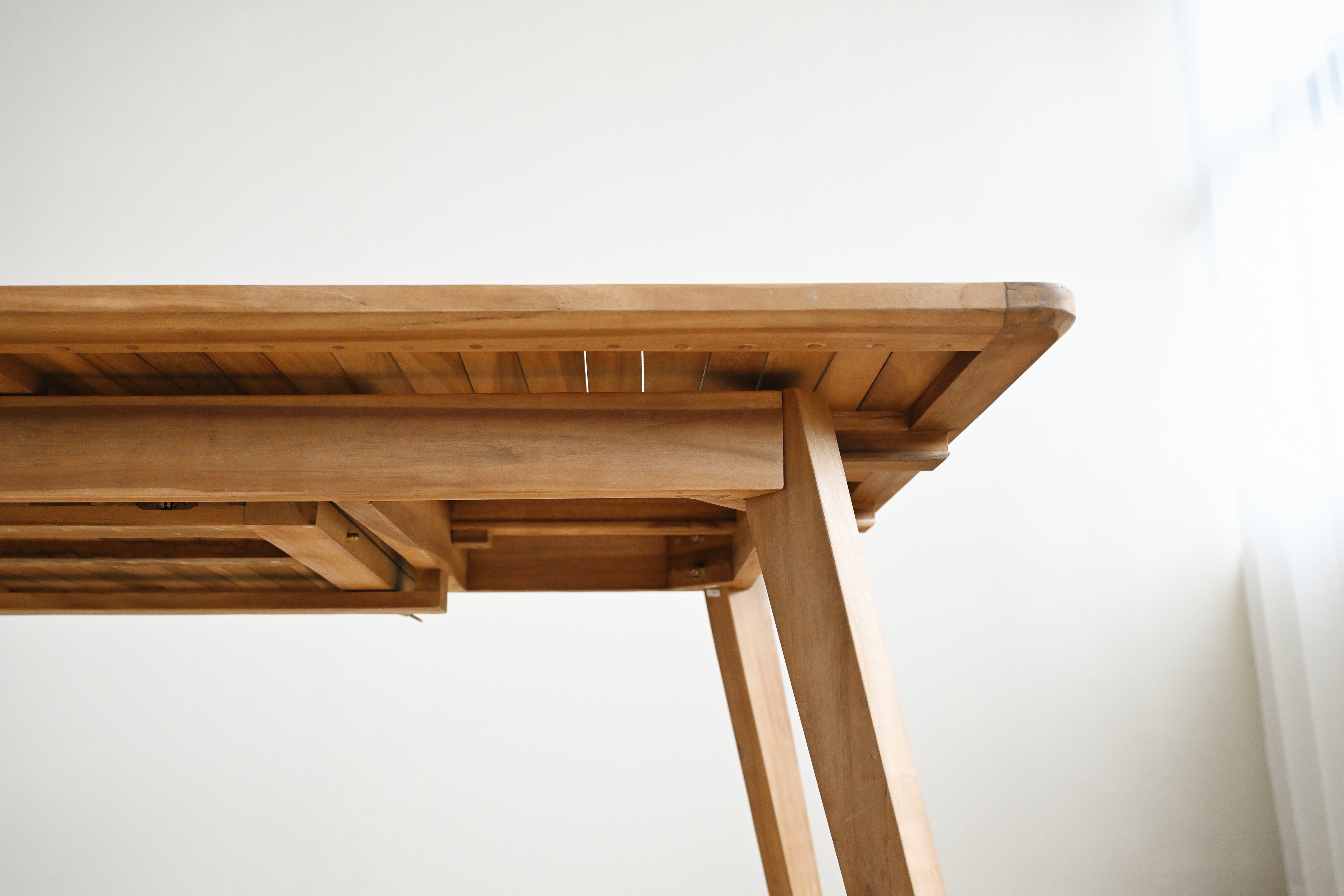 Tambora Extendable Teak Dining Table 12