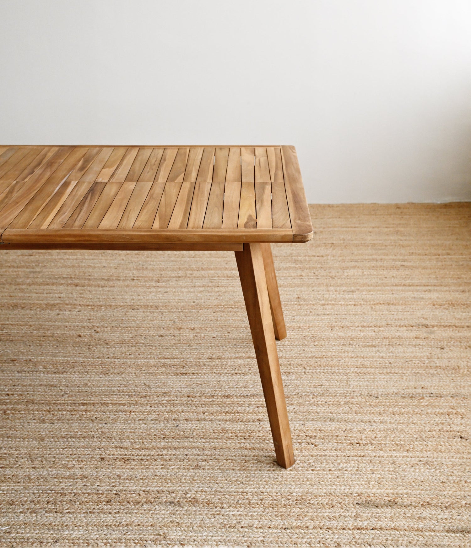 Tambora Extendable Teak Dining Table 14