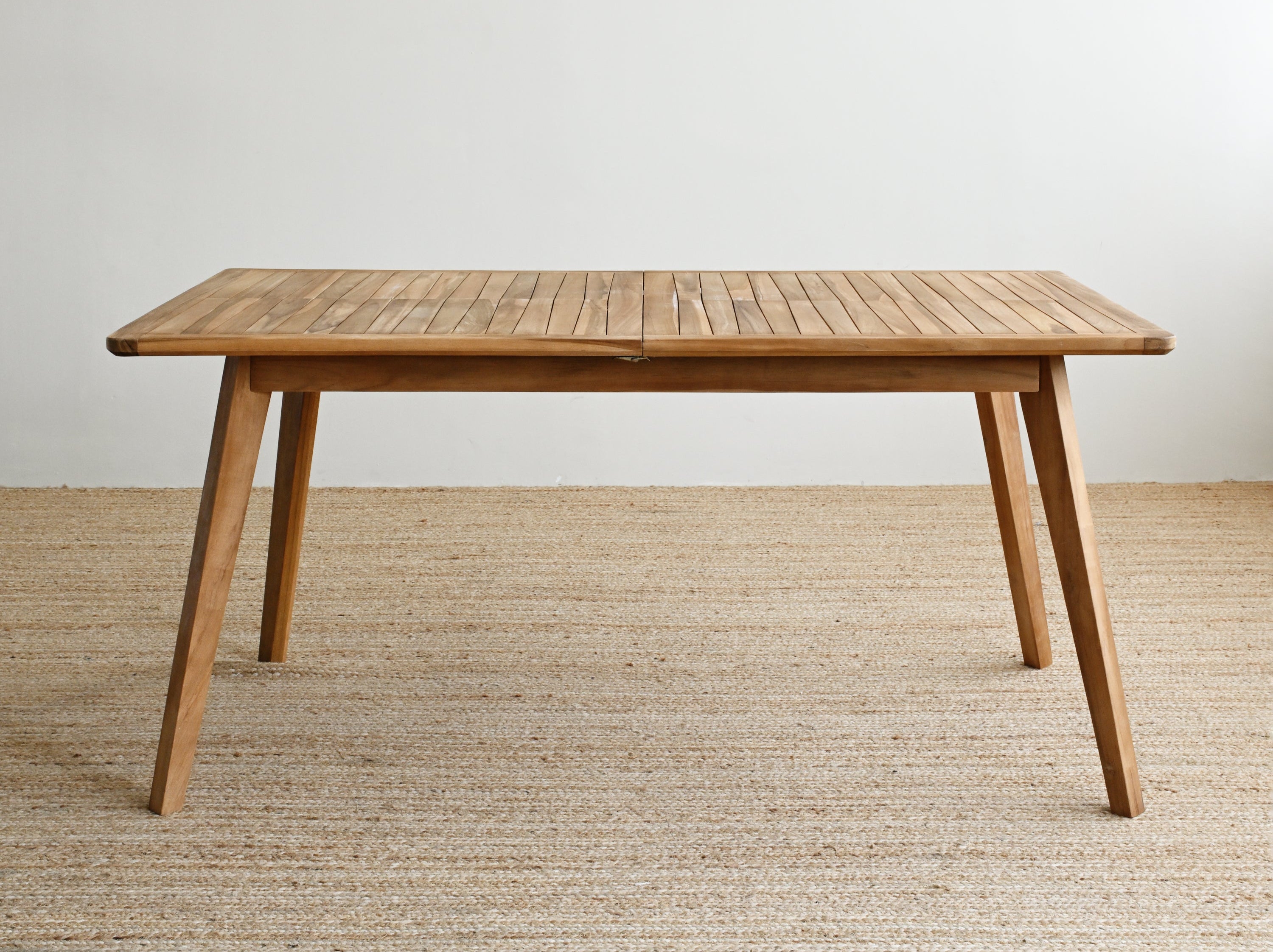 Tambora Extendable Teak Dining Table 6