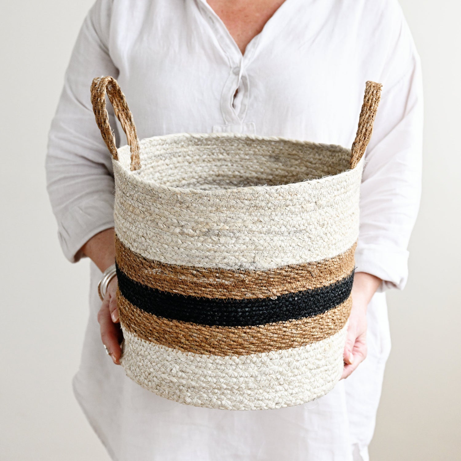 Typha Striped Baskets 9