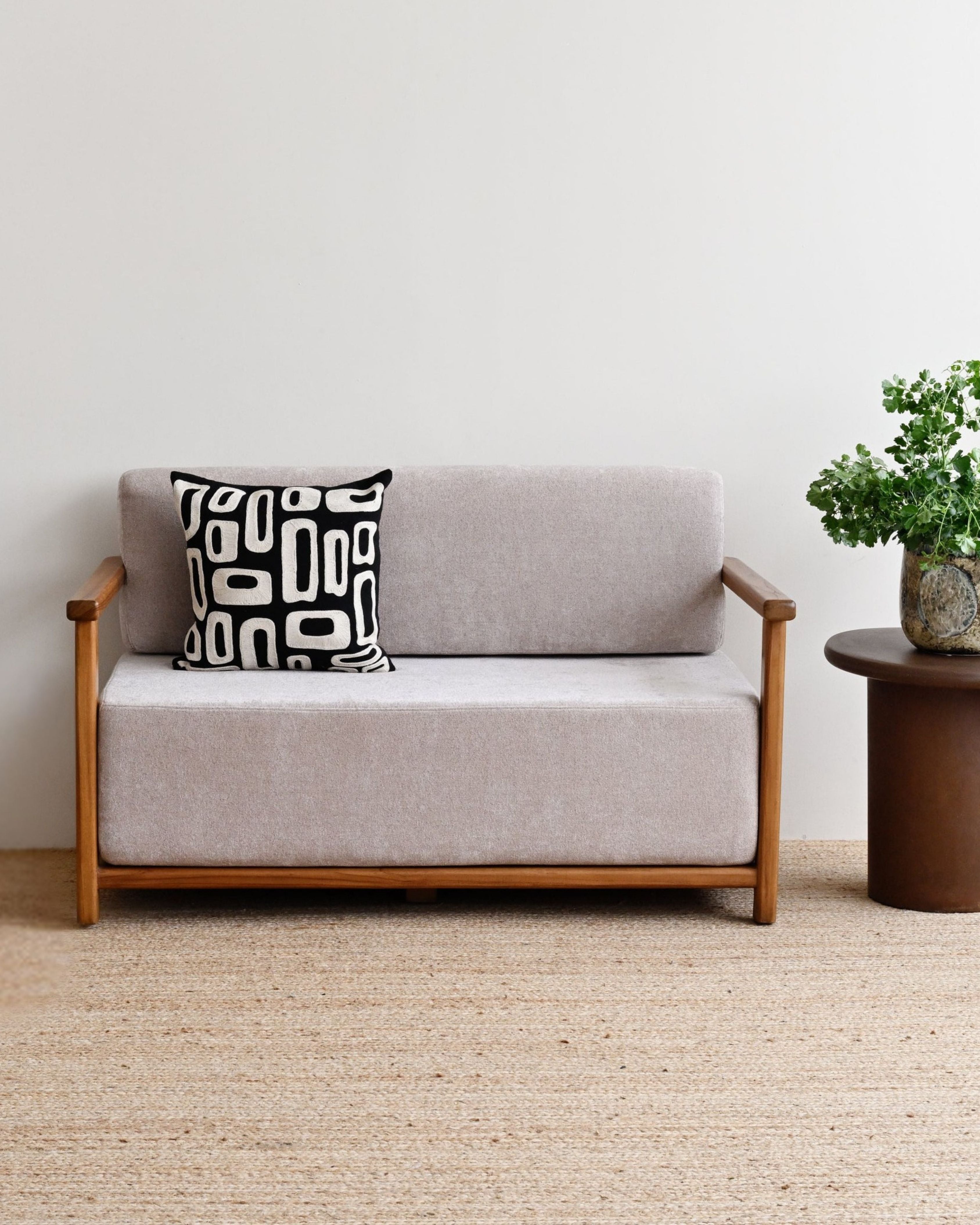 Vora 2 Seater Teak Sofa