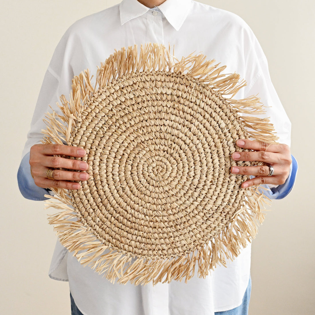 Wanderlust Rattan Placemat
