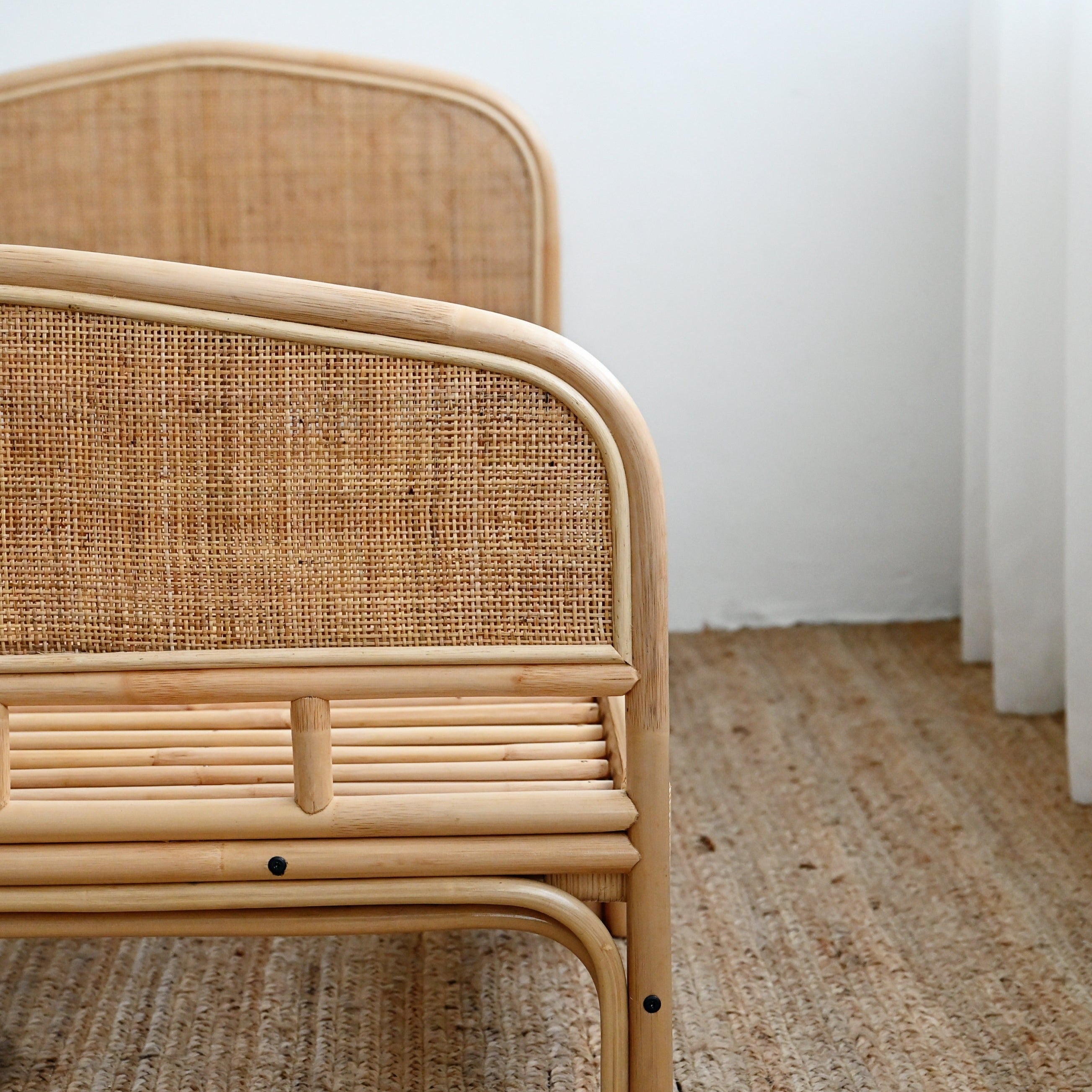 Rattan Junior Bed
