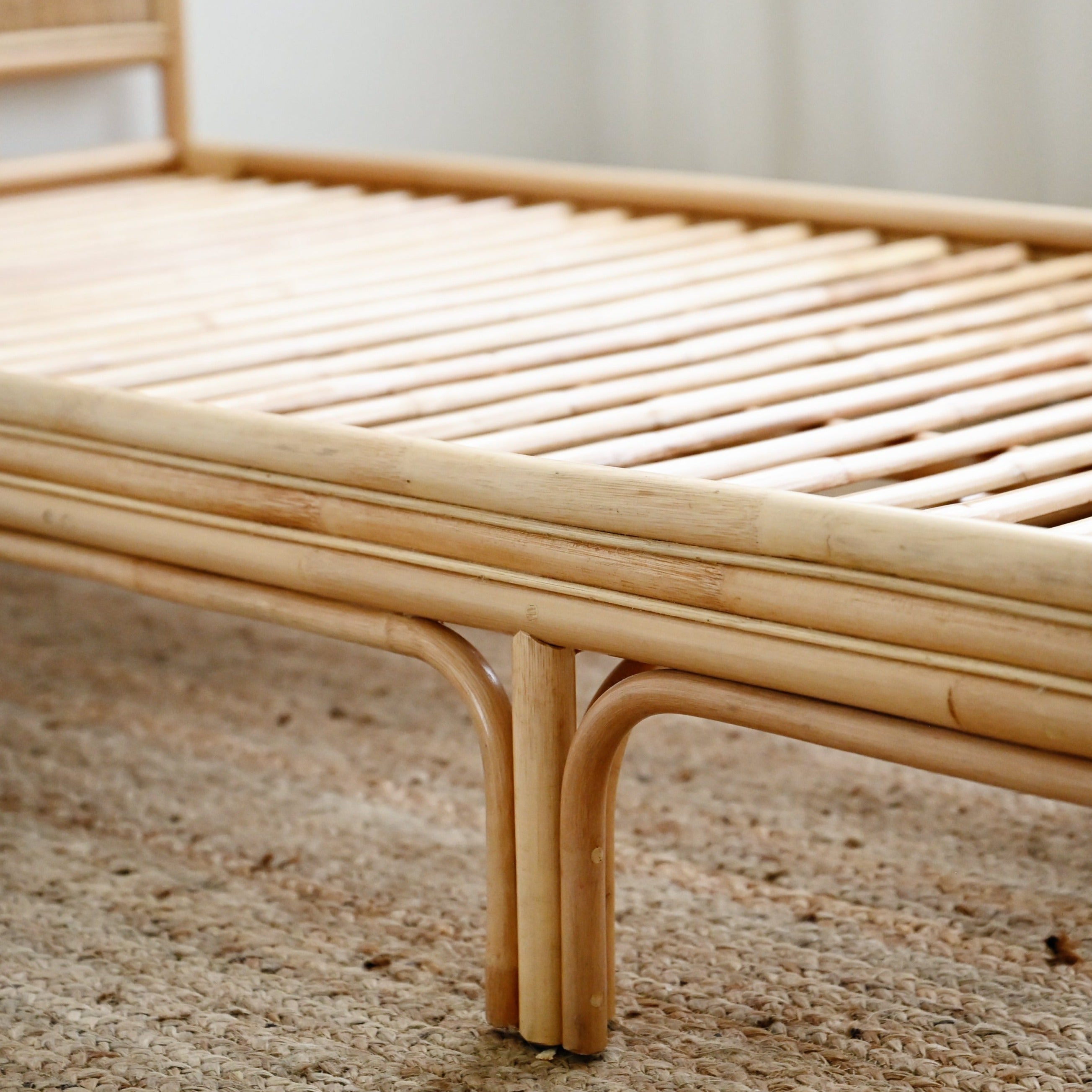 Rattan Junior Bed