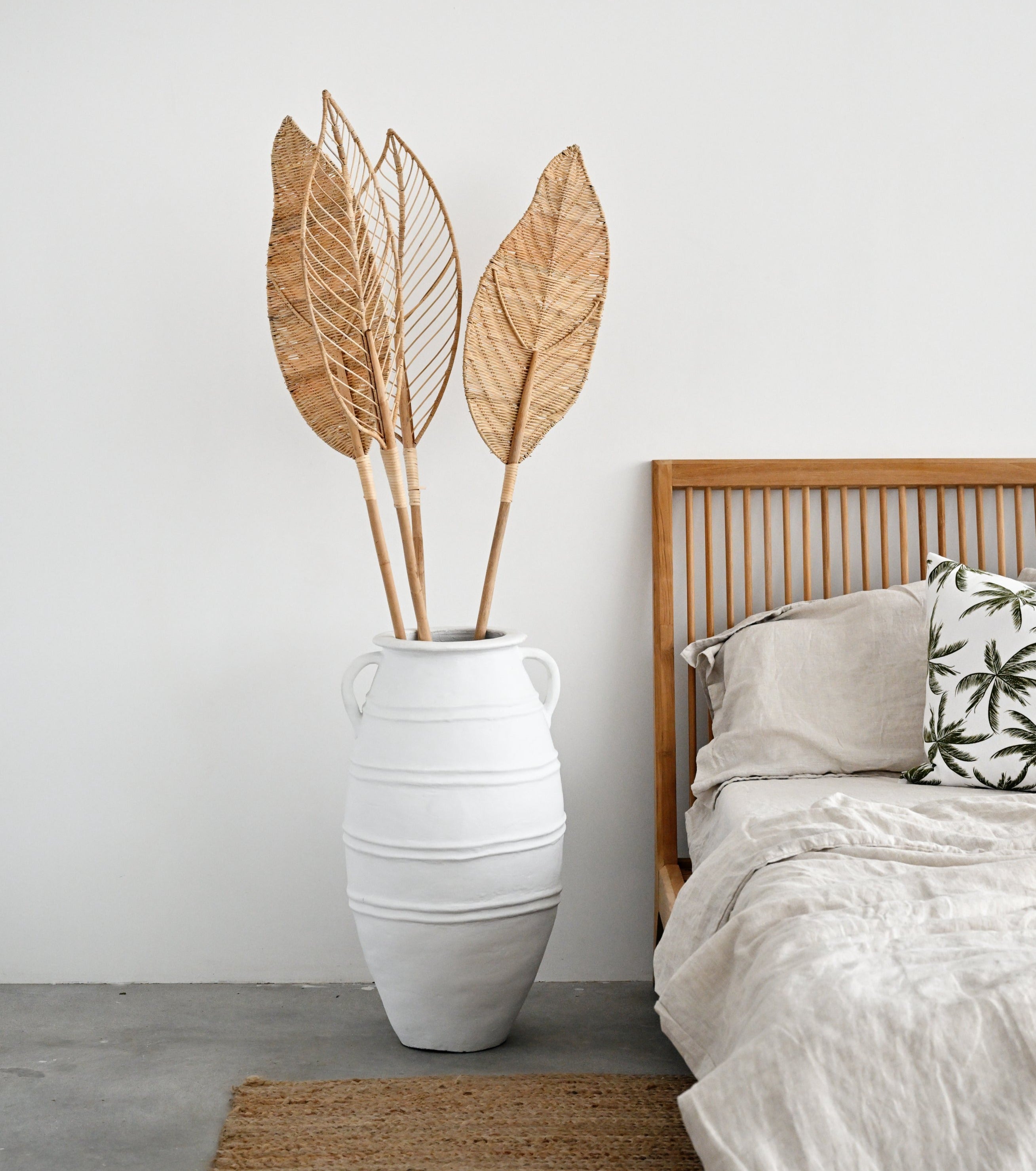 White Kuta Vase