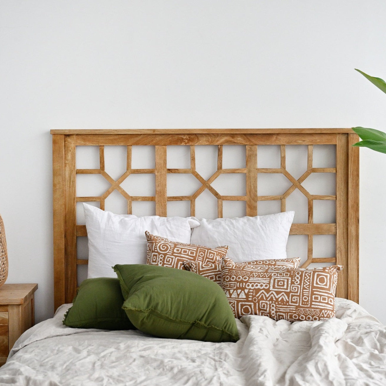 Santorini Bed - Natural