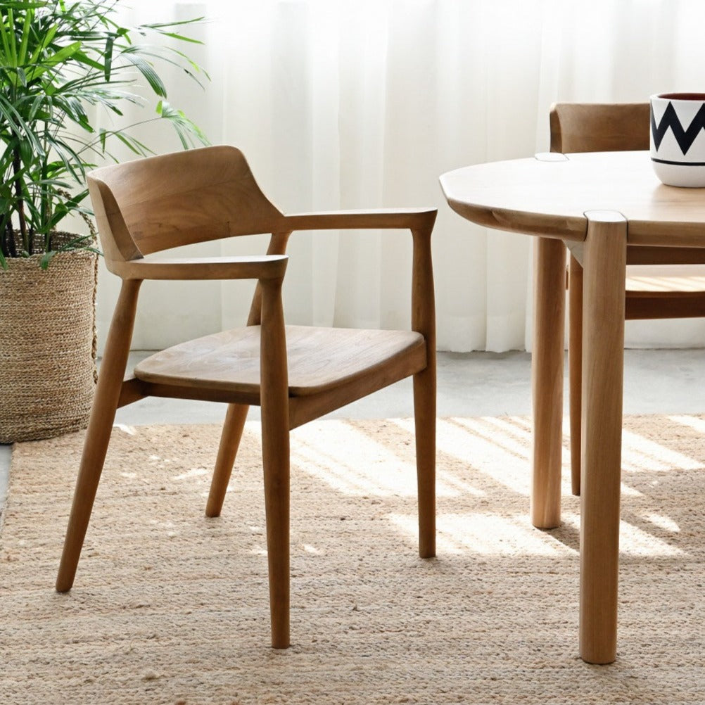 Hiro Dining Chair - Natural