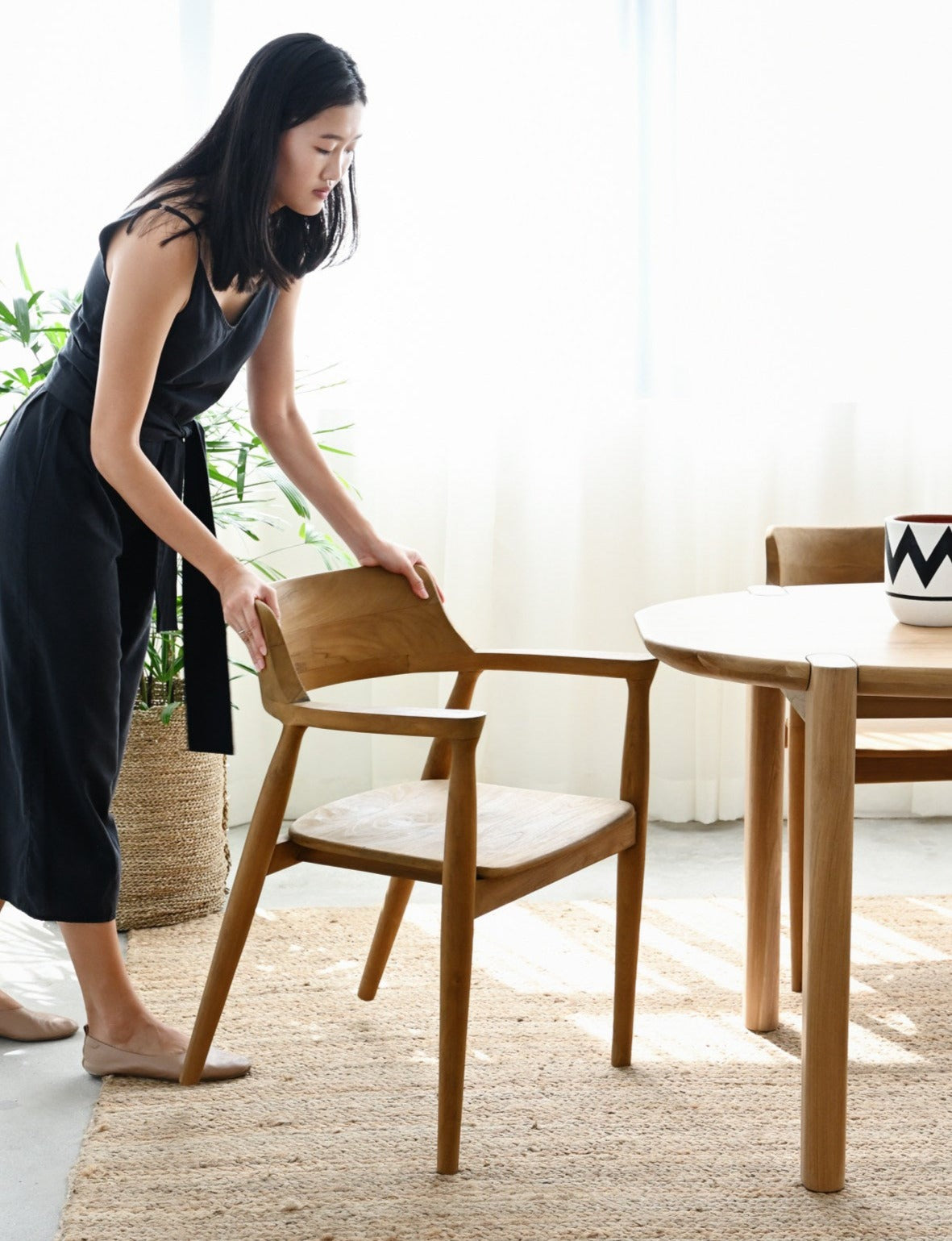 Hiro Dining Chair - Natural