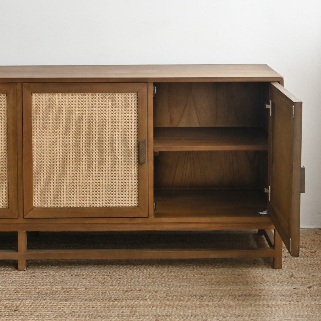 Molly 4 Door Sideboard - Natural