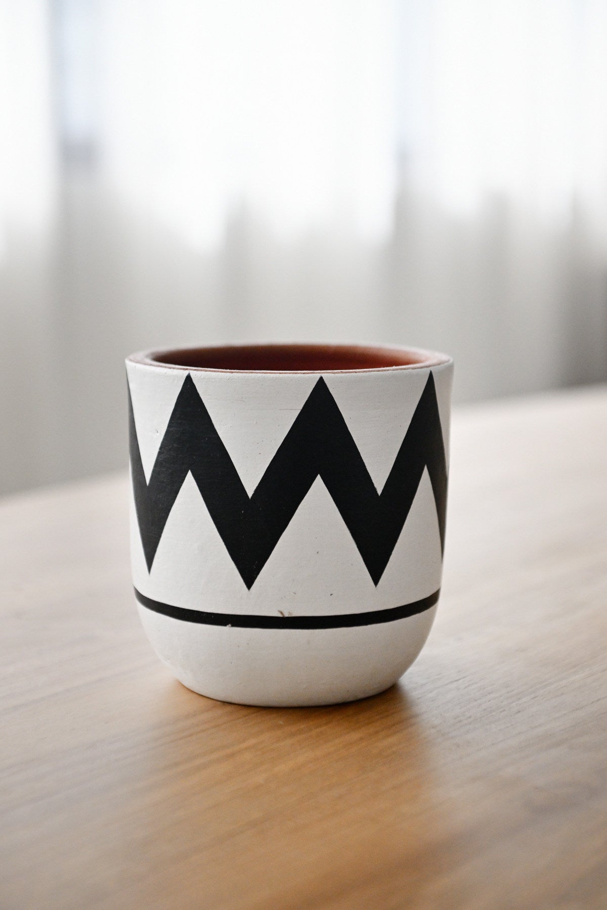Mozambique Pot - Zig Zag