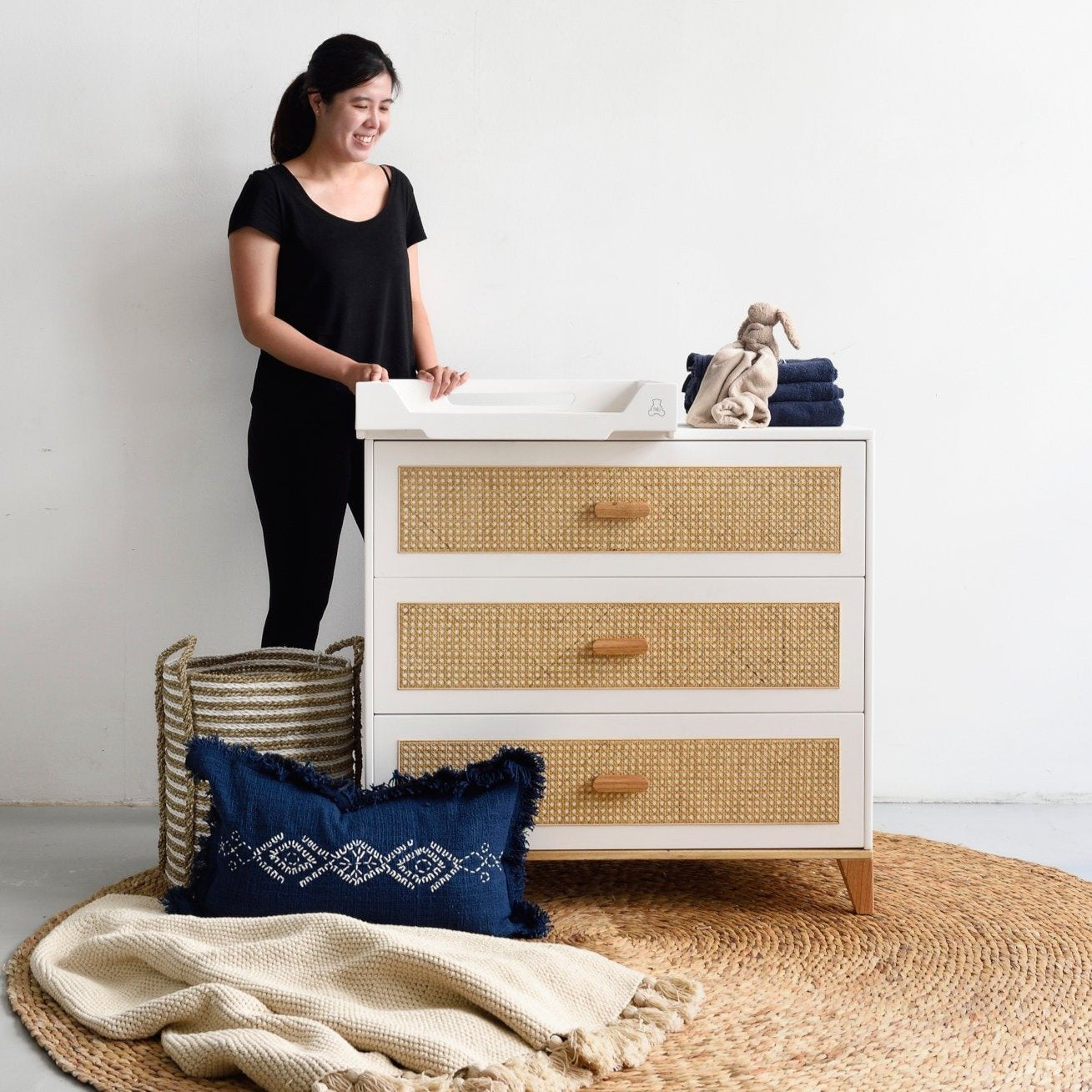 Nami Chest of Drawers and Changing Table, Singapore – Island Living