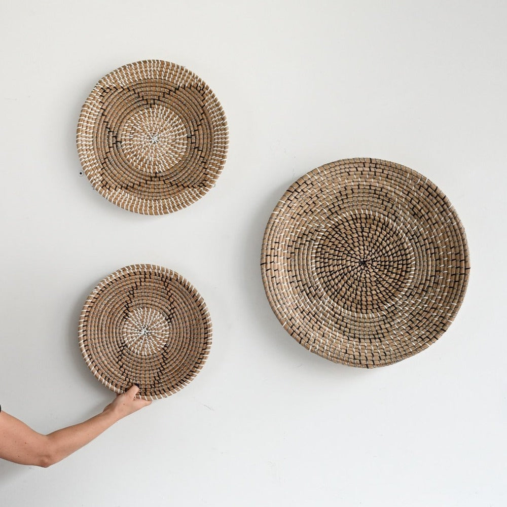 Hanoi Seagrass Wall Decor - Natural