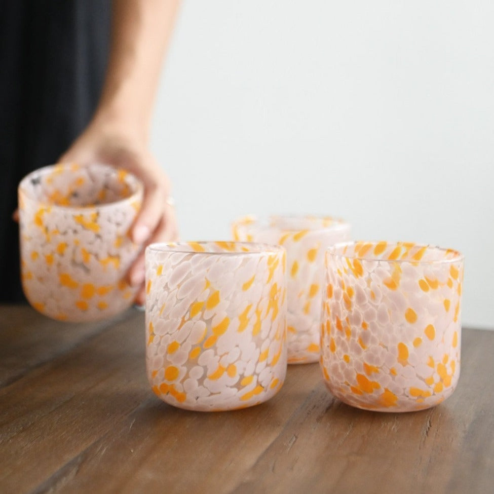 Sunset Samara Tumbler Glass (Set of 4)