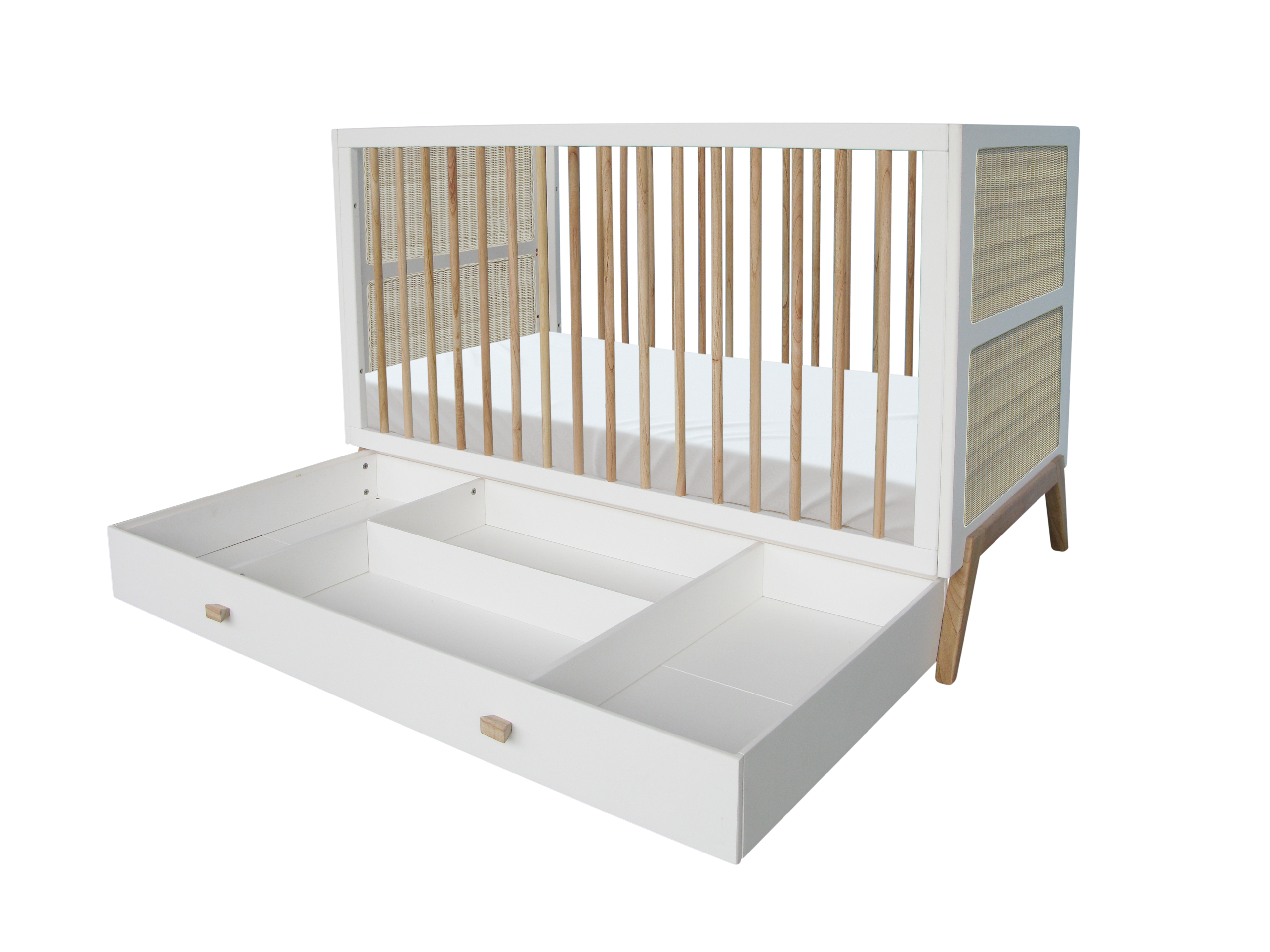 Marelia Baby Bed - White
