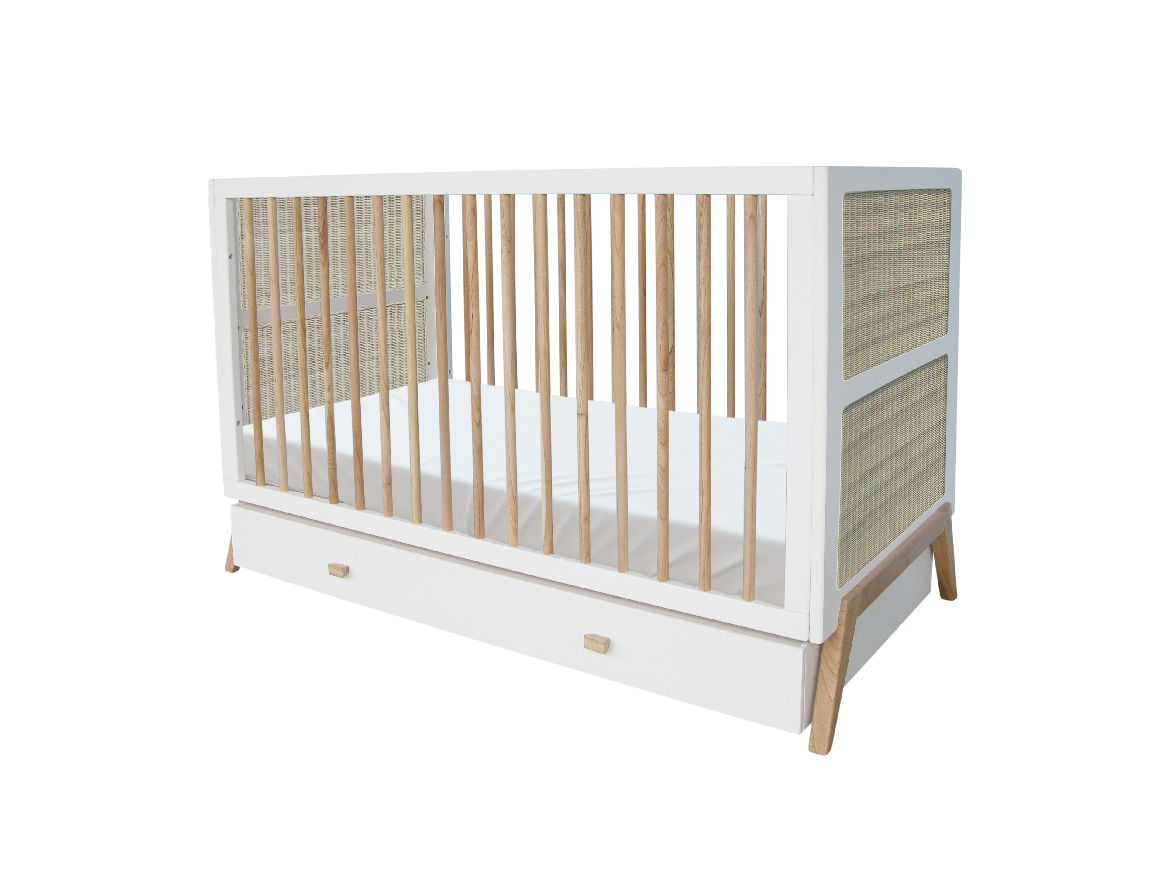 Marelia Baby Bed - White