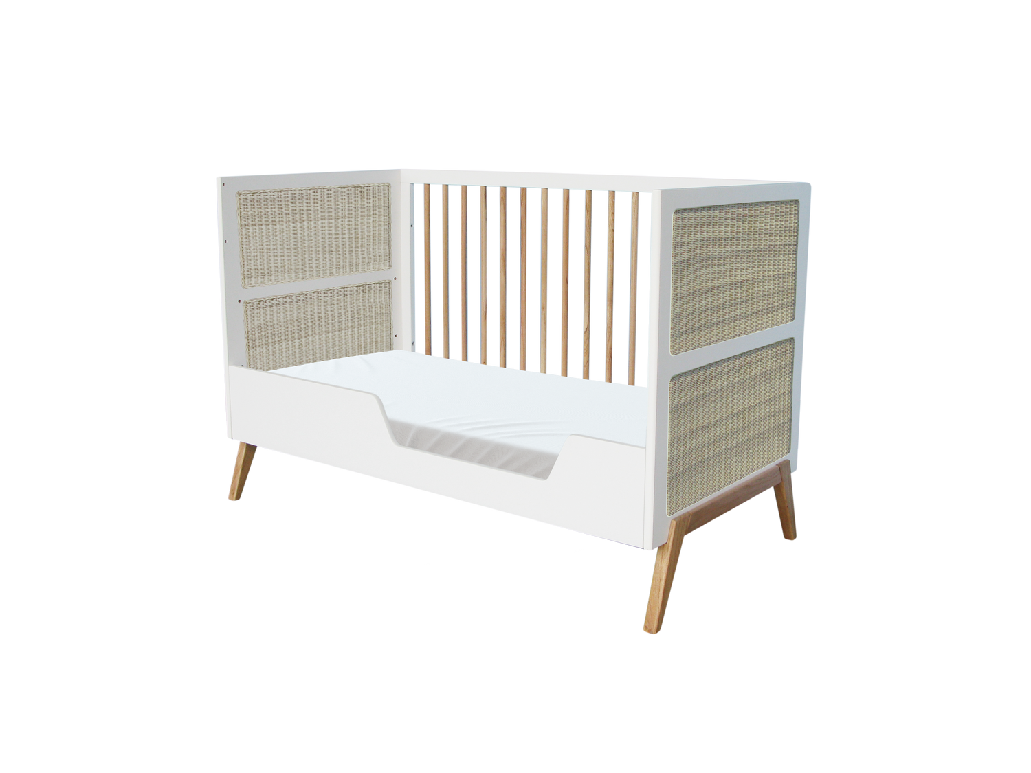 Marelia Baby Bed - White