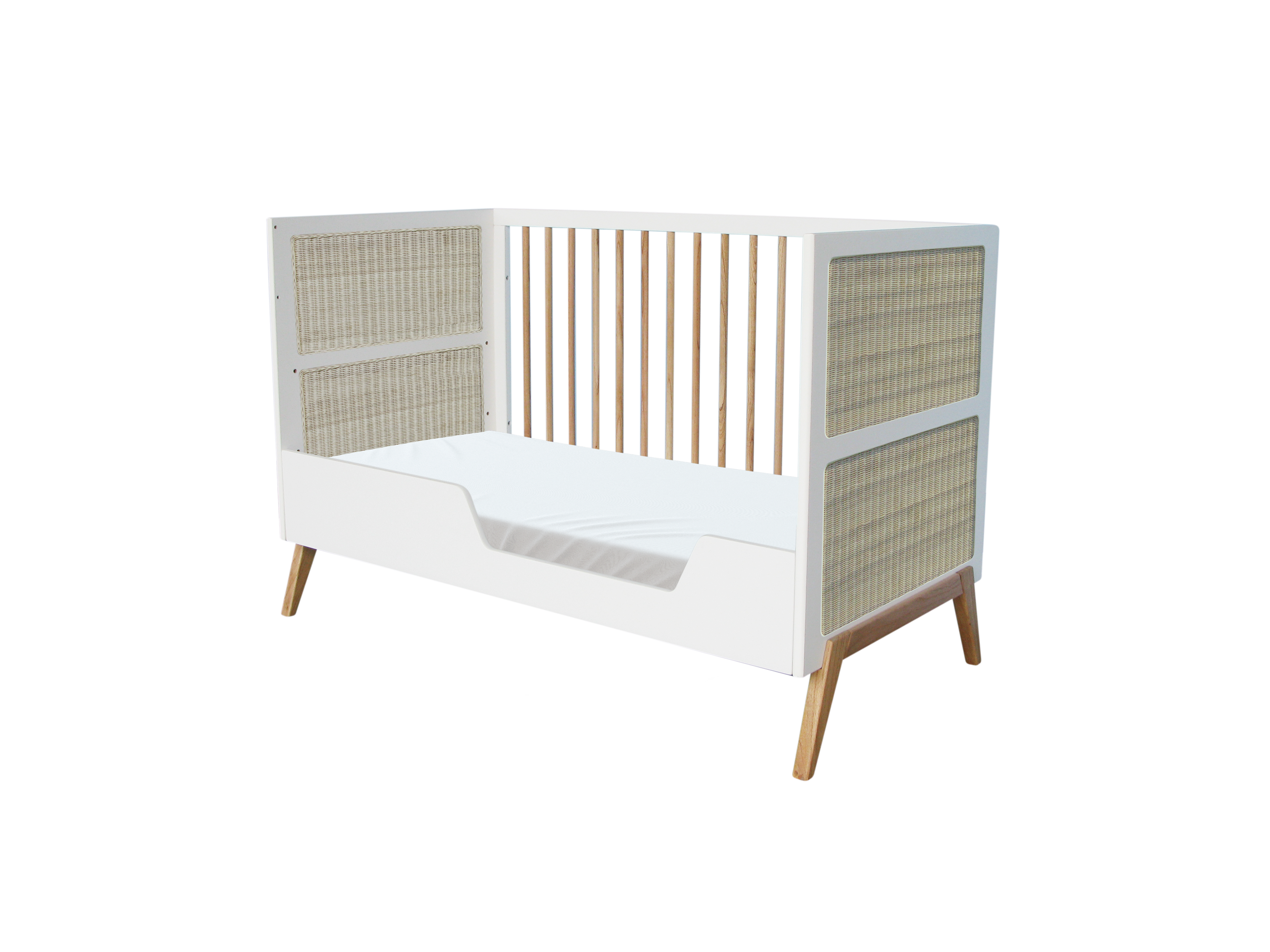 Marelia Baby Bed - White