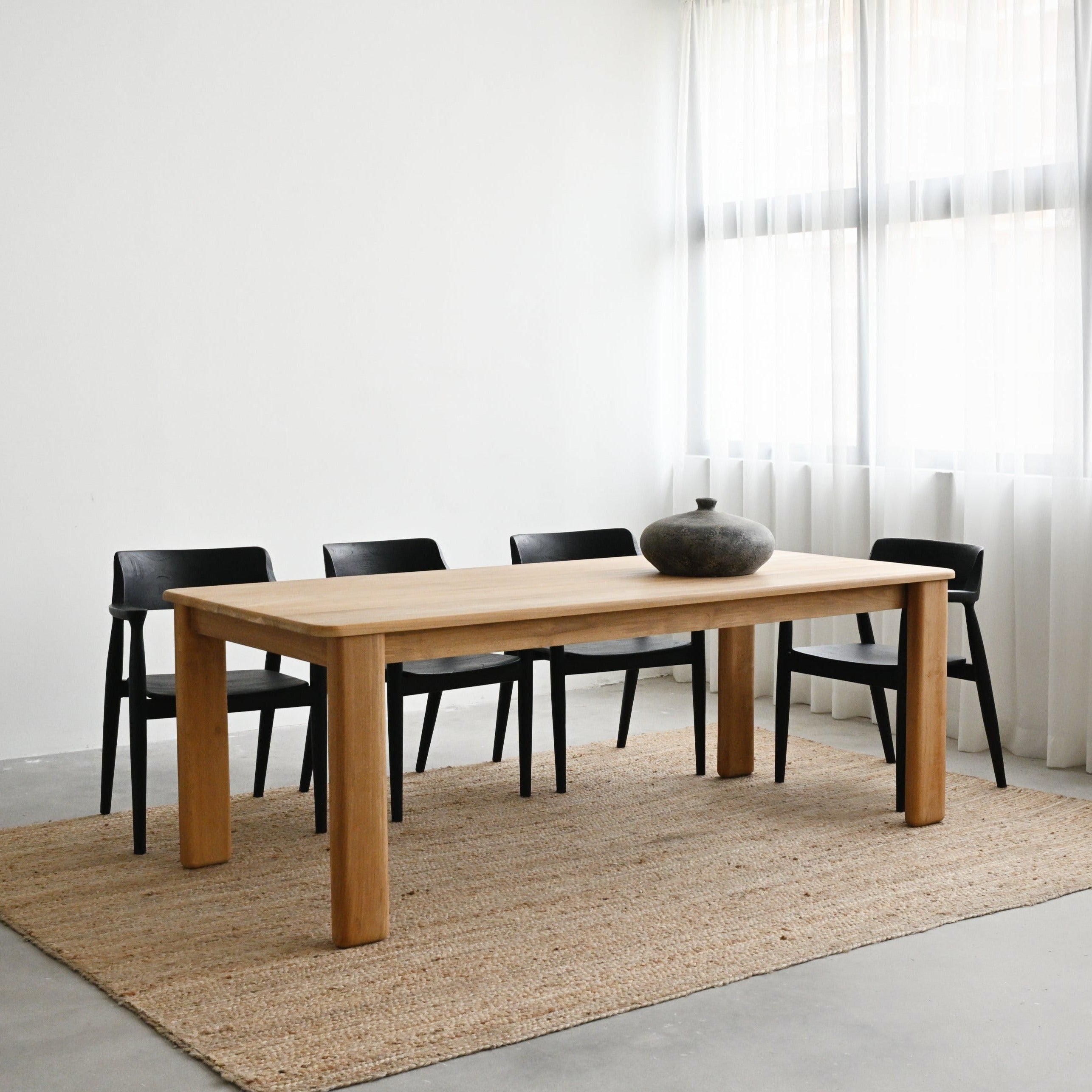 Hiro Dining Chair - Black