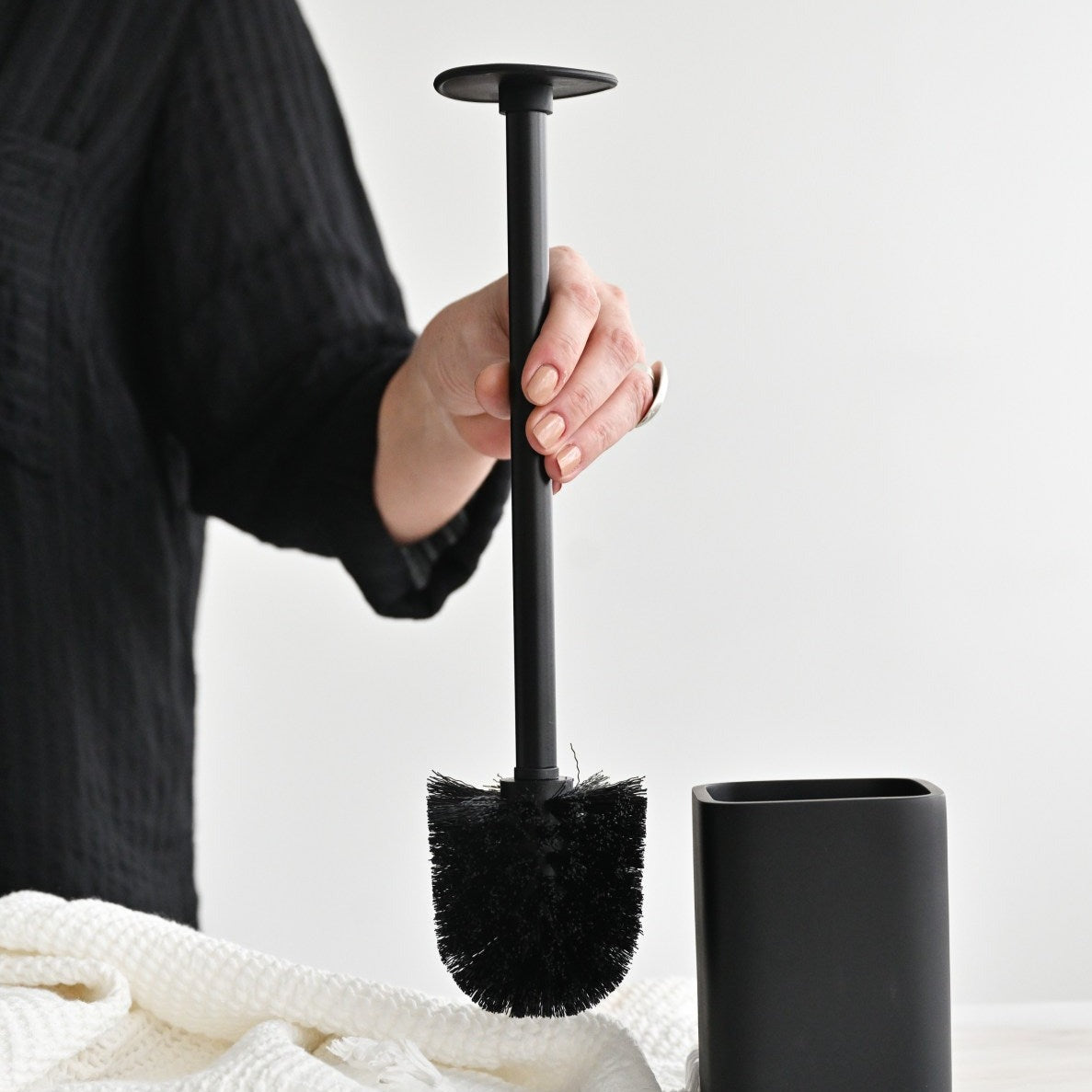 Copenhagen Toilet Brush - Black – Island Living