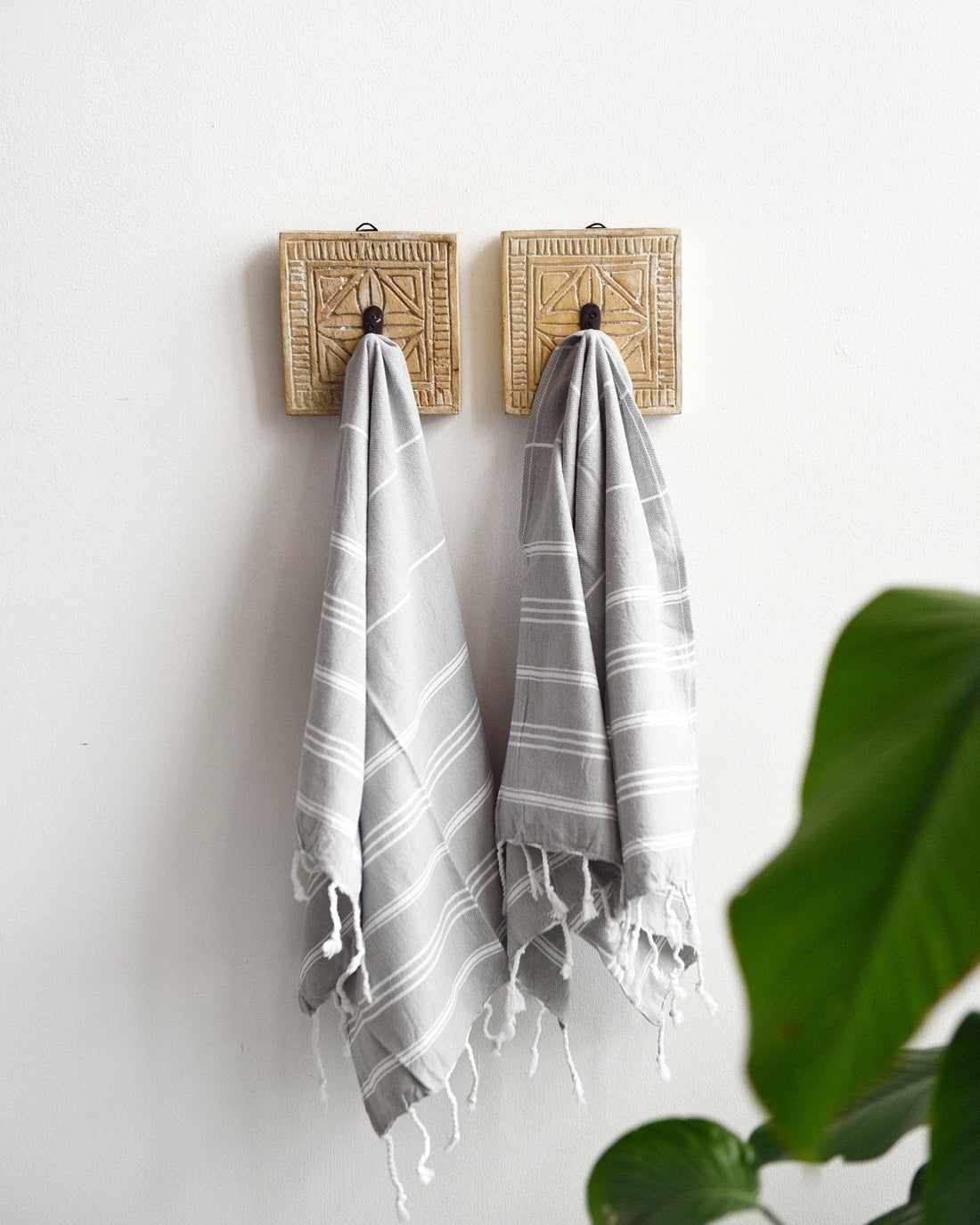 Square Wooden Hooks