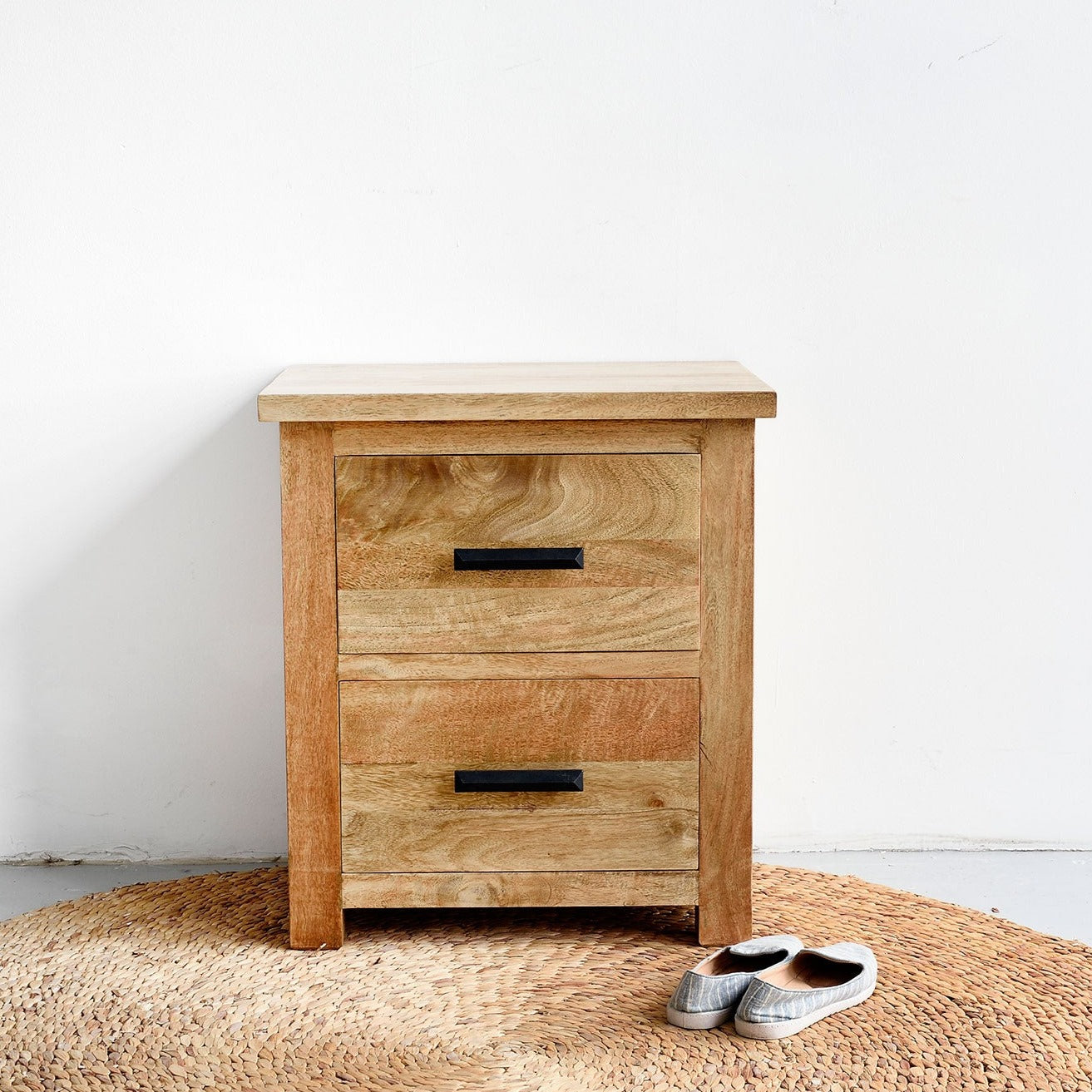 Lowanu Bedside Table - Natural