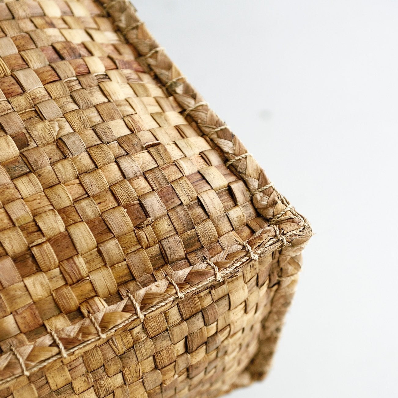 Banana Leaf Pouff close up