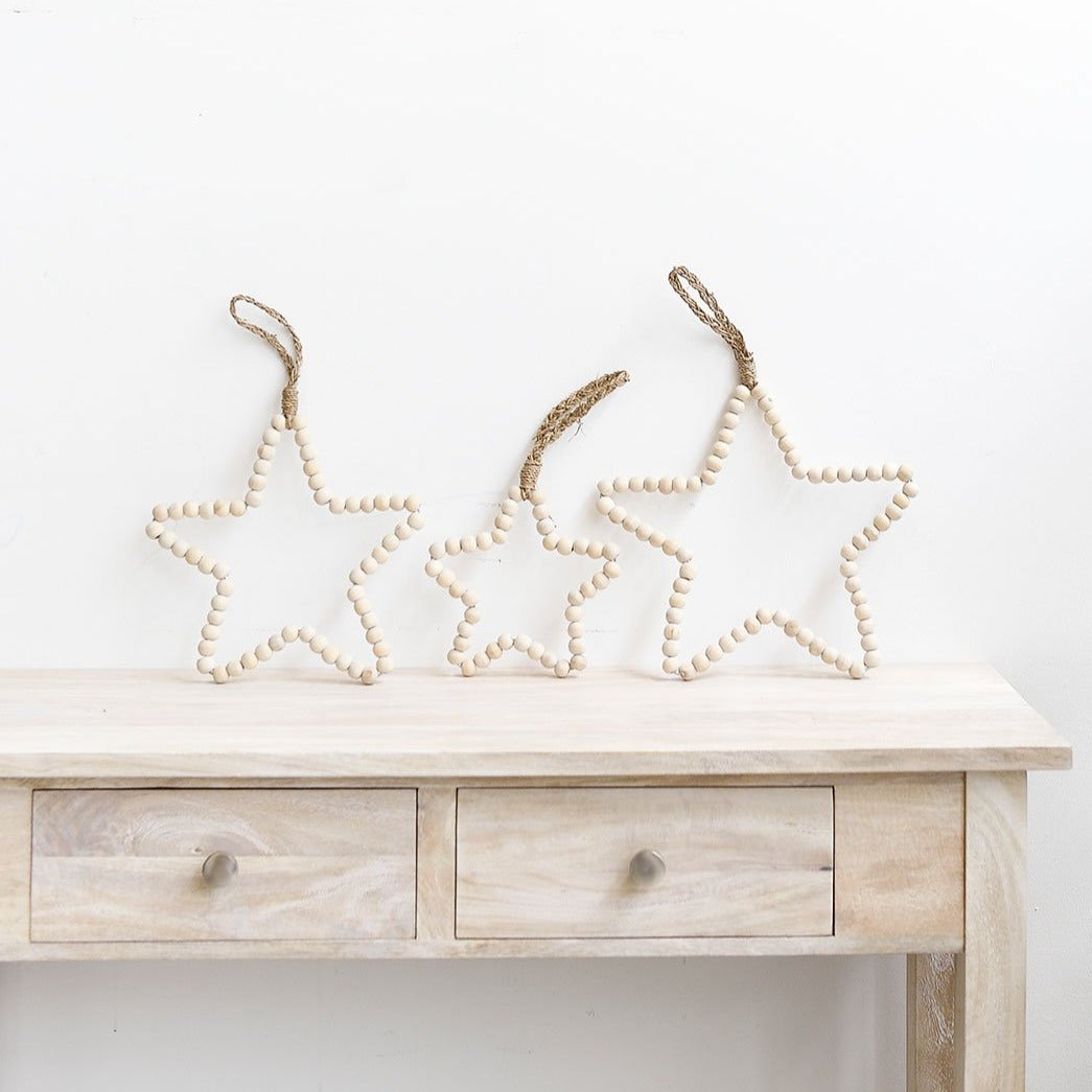 Christmas Star in Natural Colour