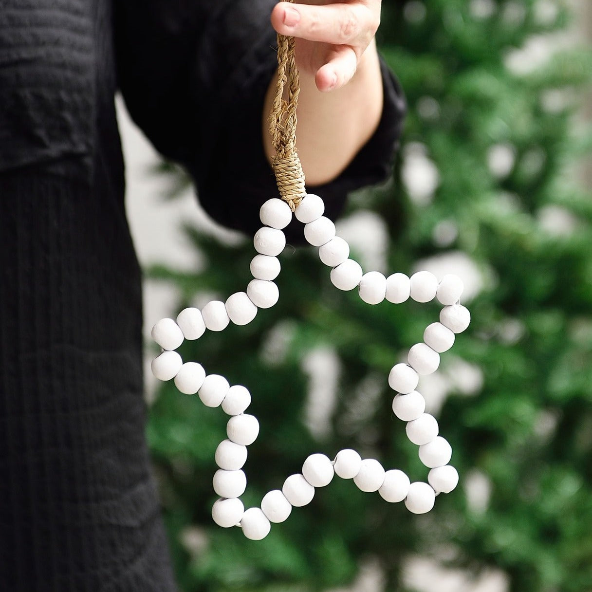 Christmas Star in White Colour