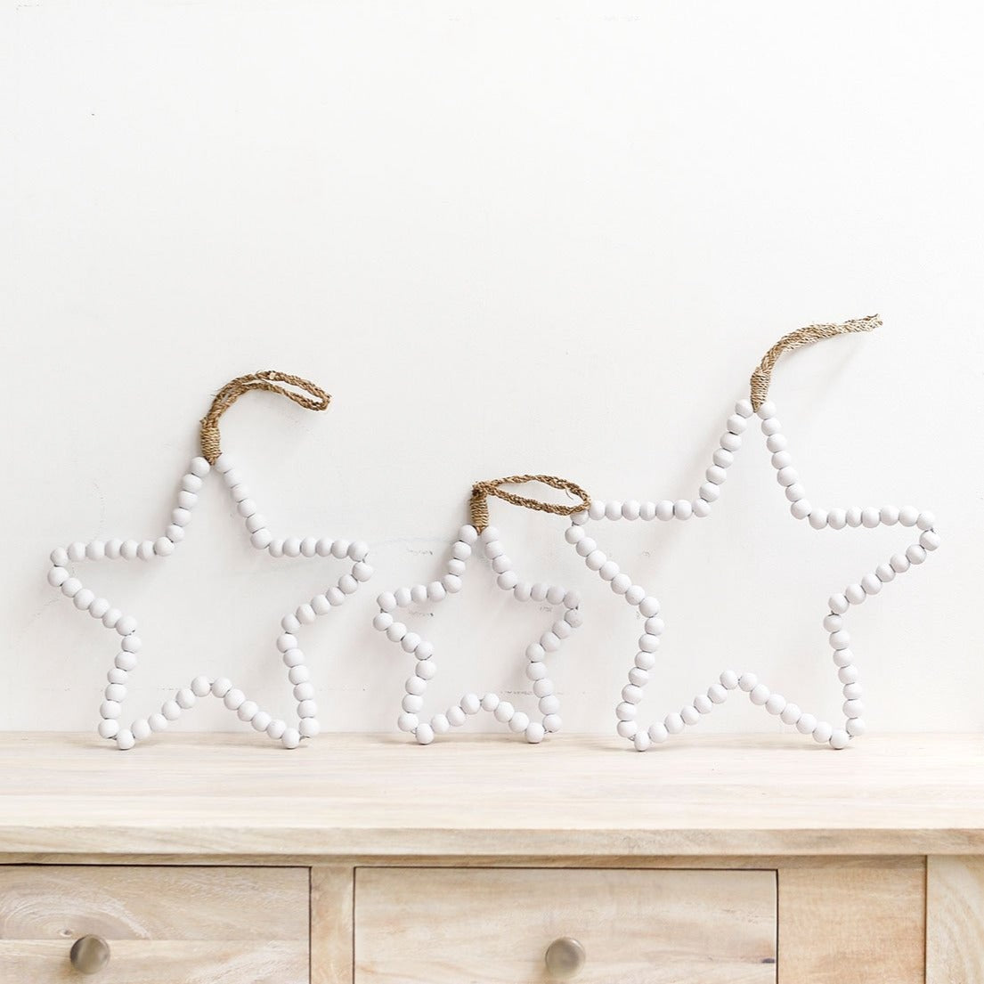 Christmas Star in White Colour
